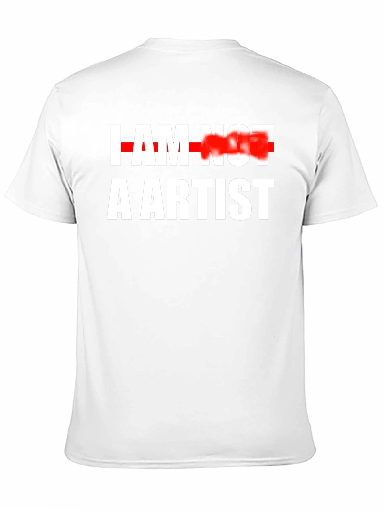 I Am Not An Artist Graphic Tee