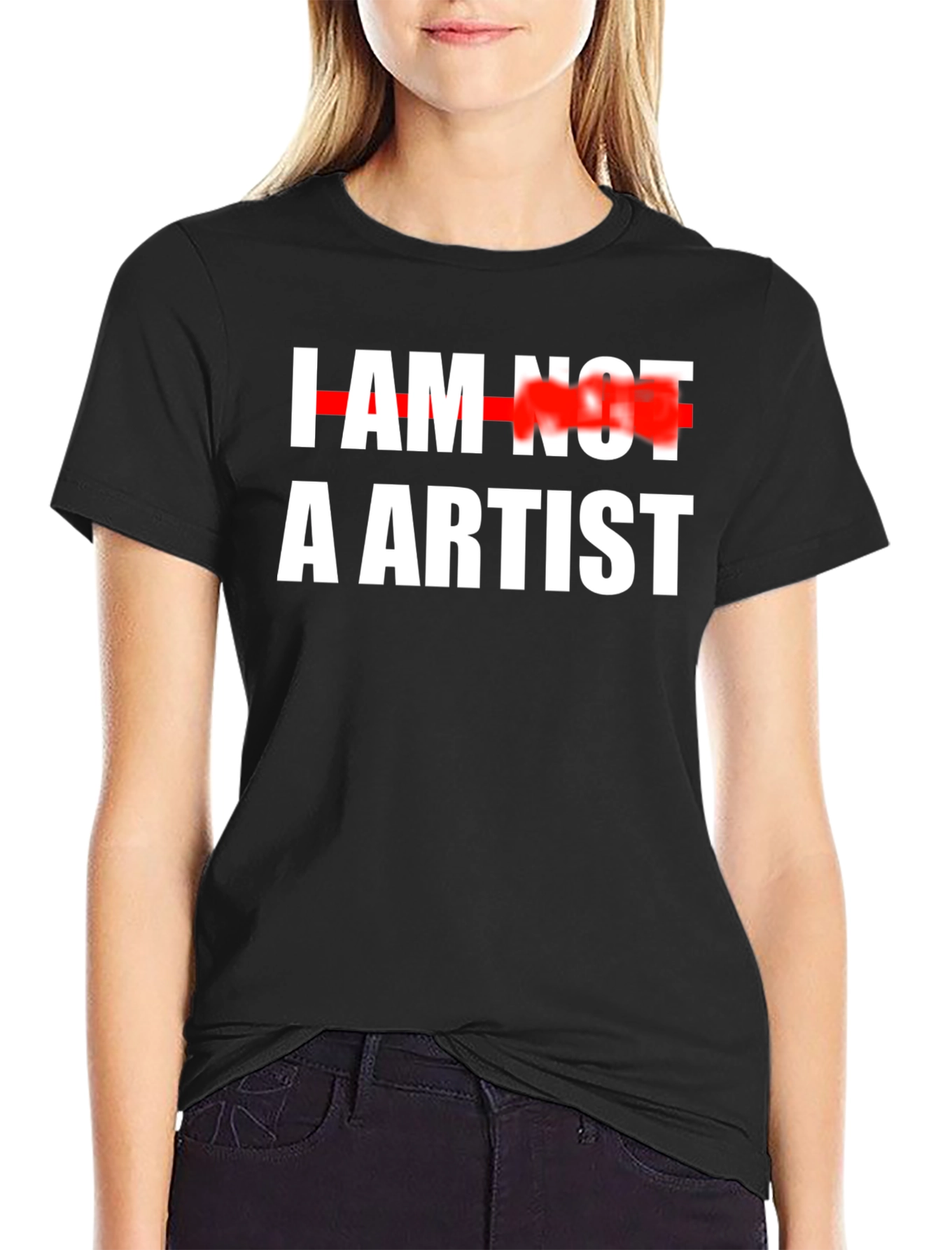 I Am Not An Artist Graphic Tee