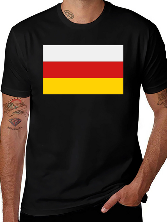 South Ossetia Flag Graphic T-Shirt