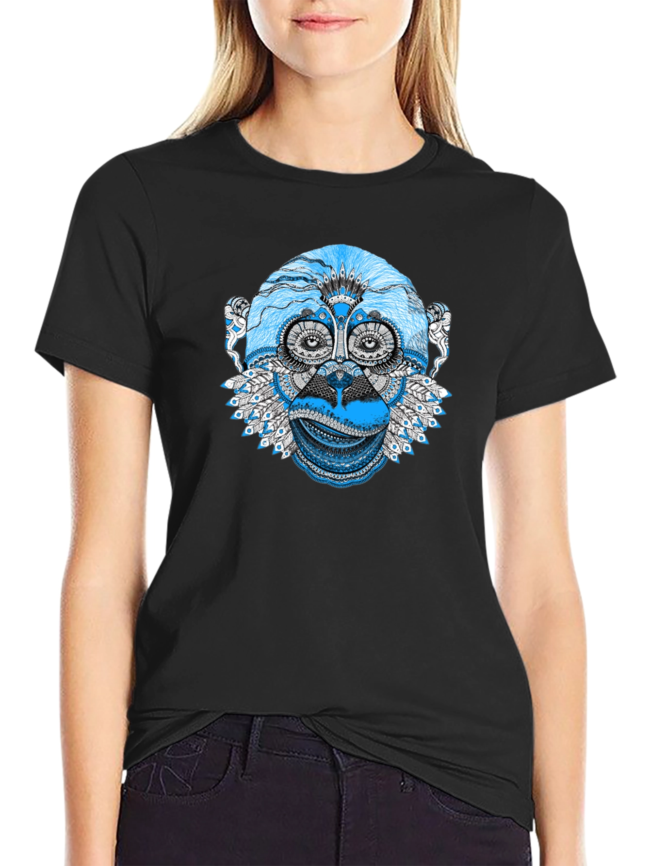 Monkey Graphic Tee - Quirky Cool Style
