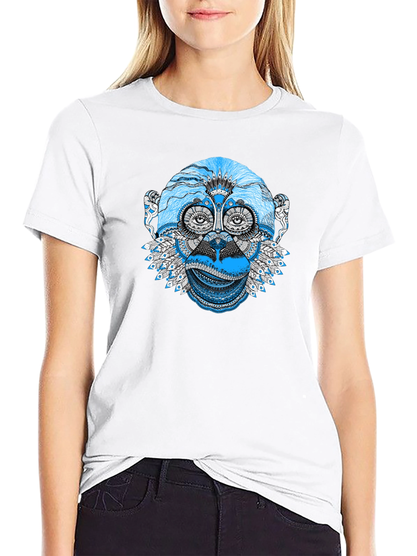 Monkey Graphic Tee - Quirky Cool Style