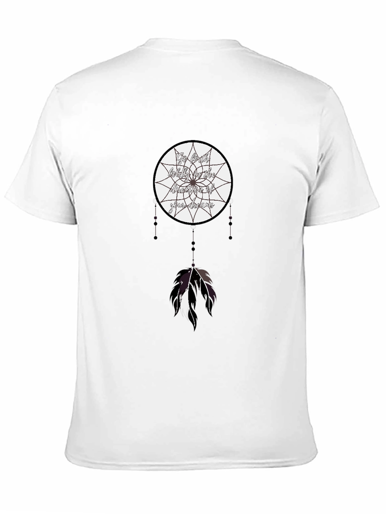 Dreamcatcher Graphic Tee -  Black T-Shirt