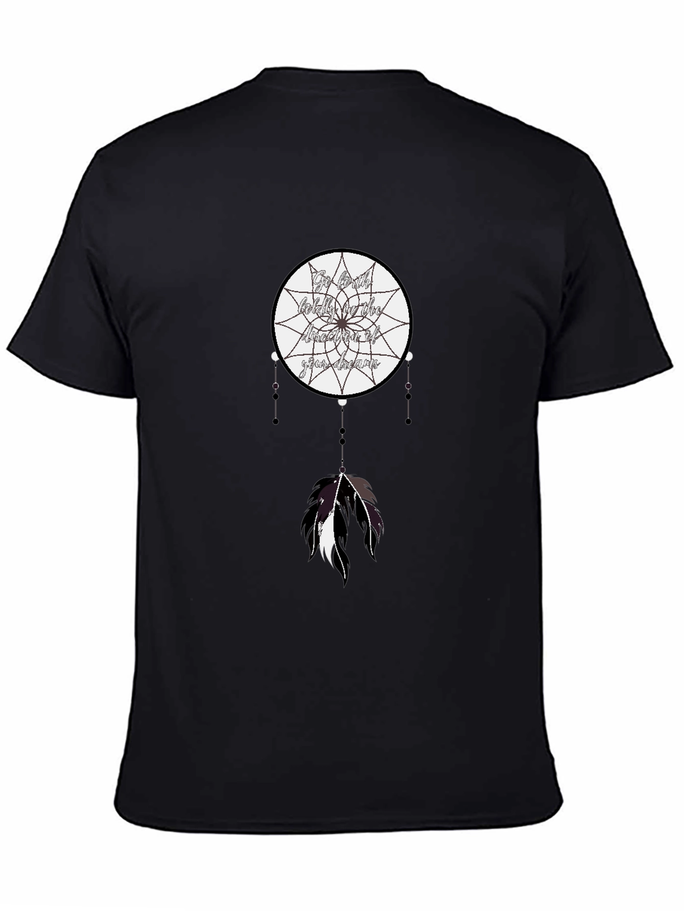 Dreamcatcher Graphic Tee -  Black T-Shirt