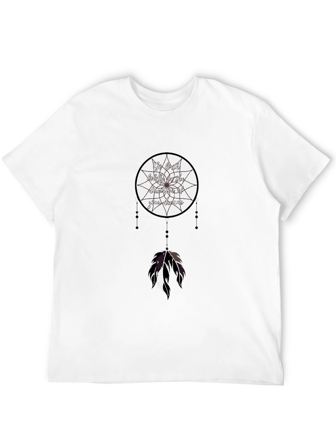 Dreamcatcher Graphic Tee -  Black T-Shirt
