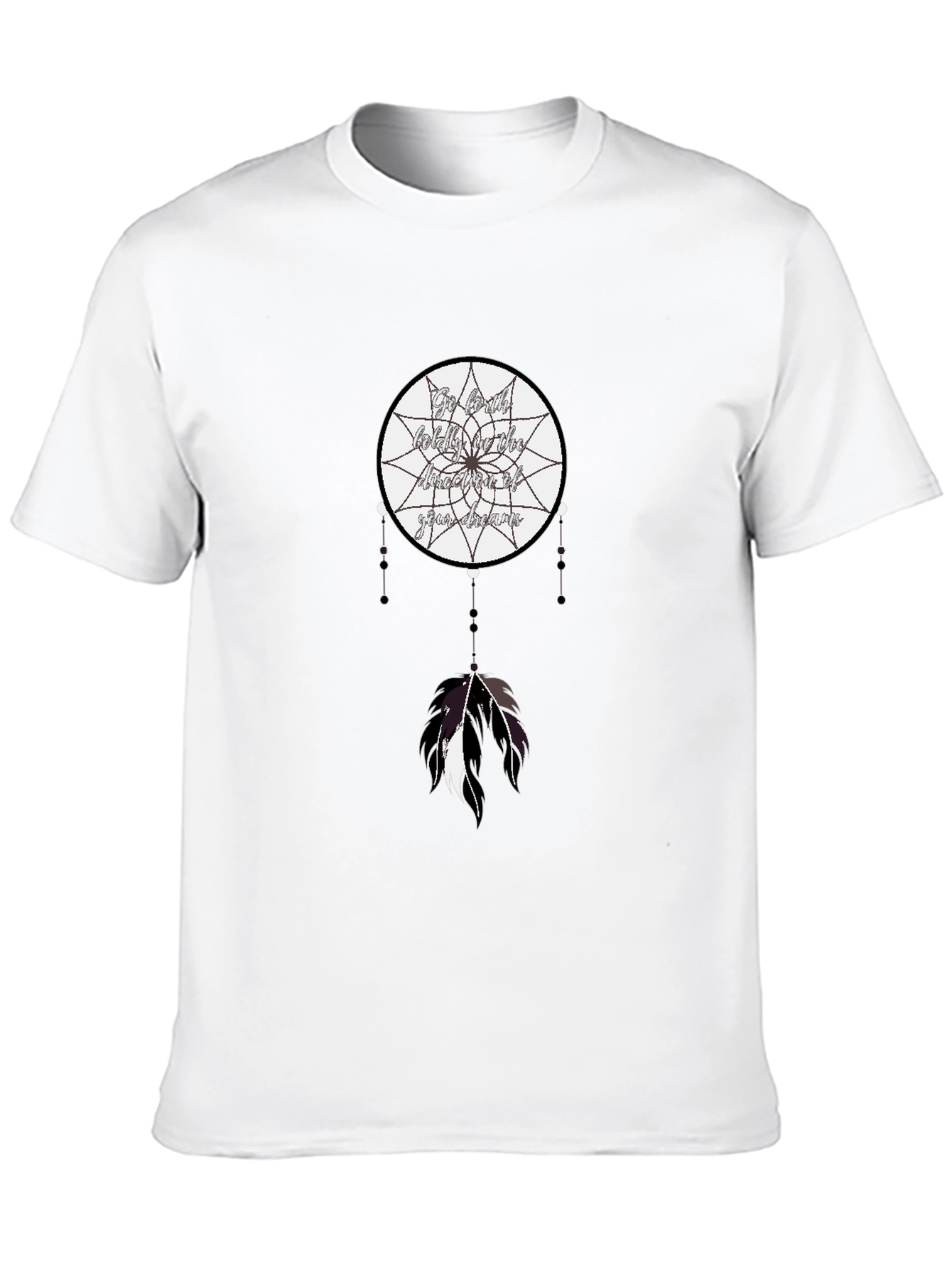 Dreamcatcher Graphic Tee -  Black T-Shirt