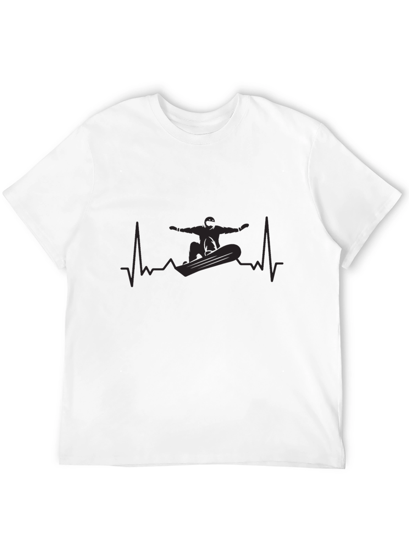 Snowboard Heartbeat T-Shirt