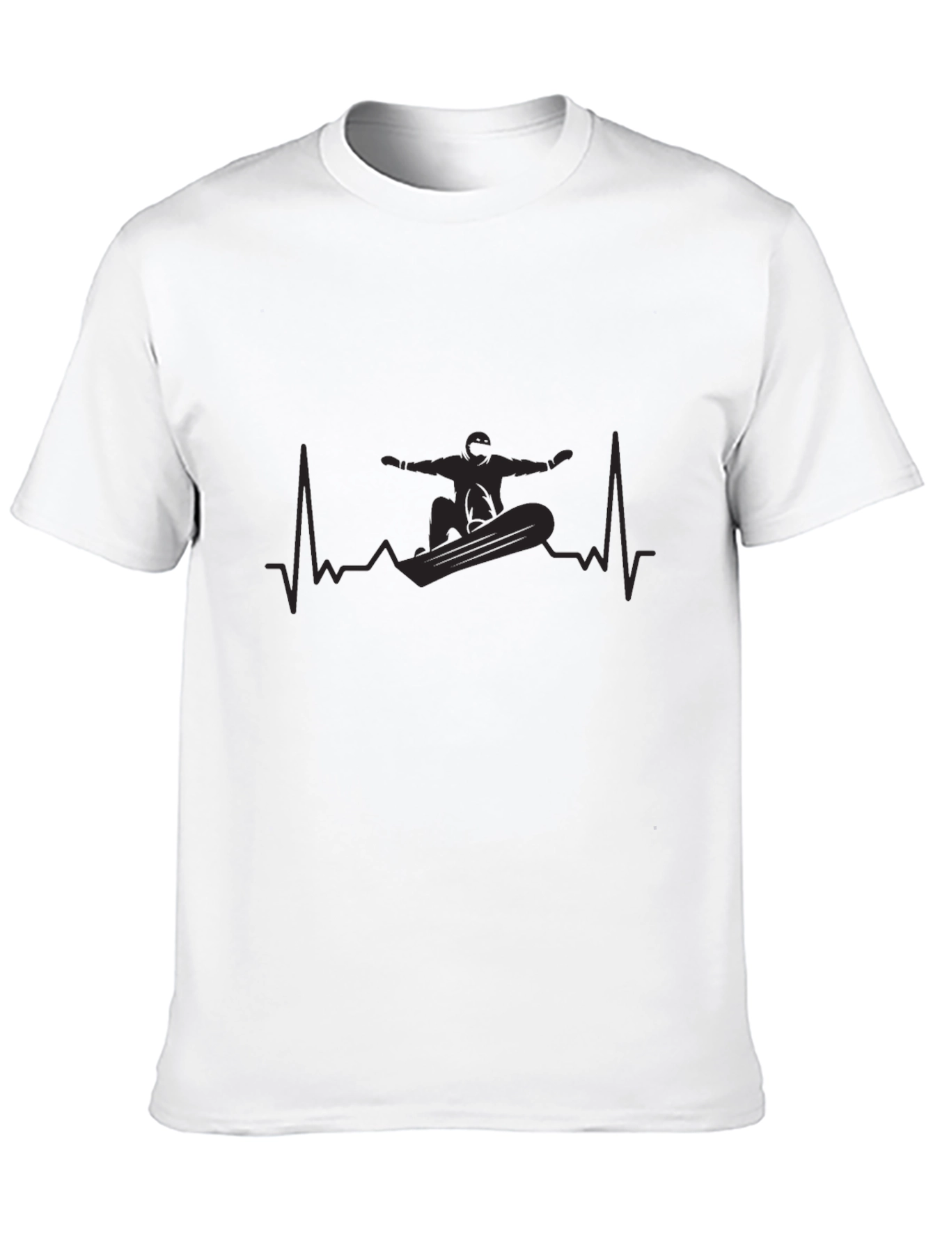 Snowboard Heartbeat T-Shirt