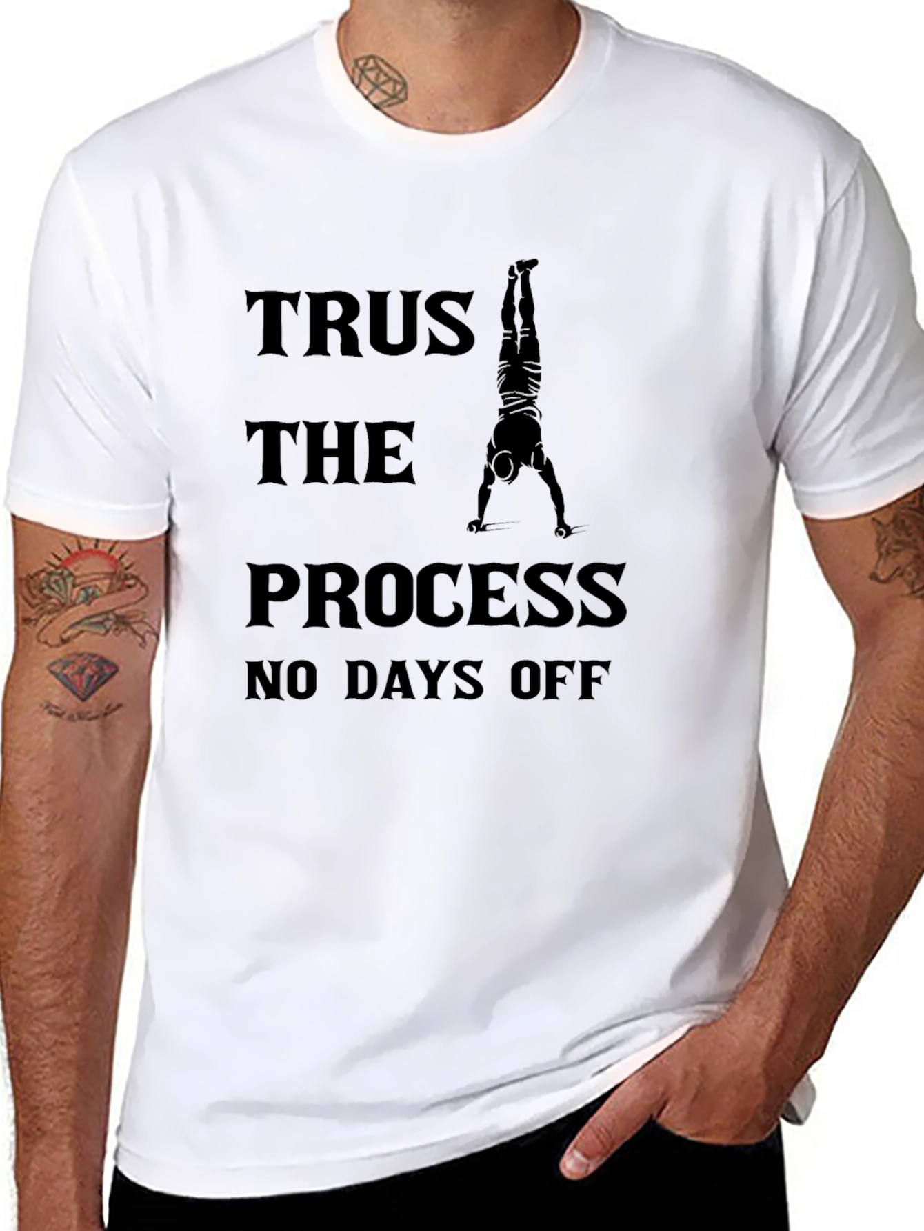 Trust the Process Graphic Tee - No Days Off