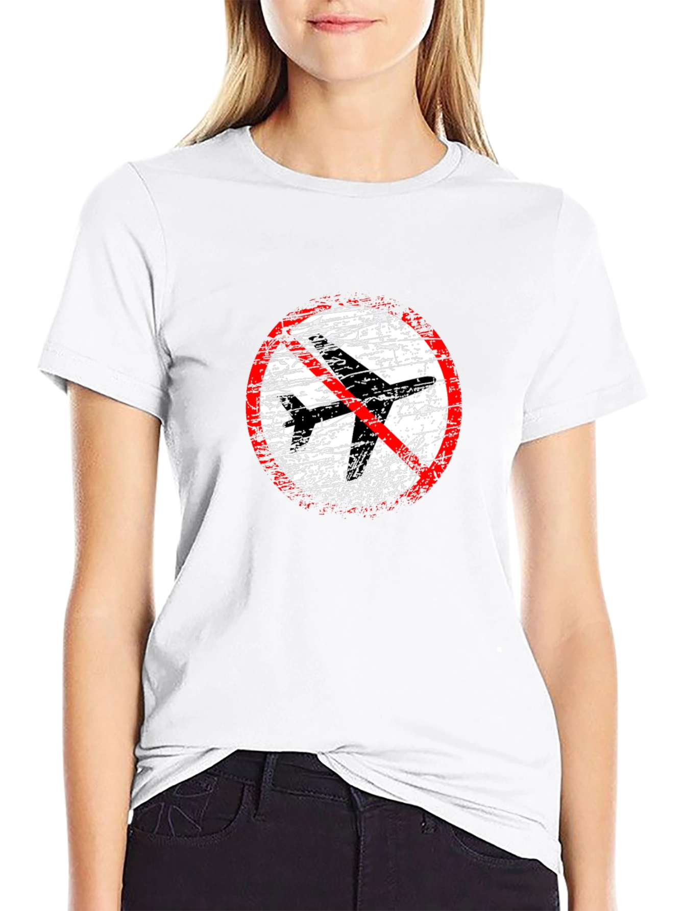 No Fly Zone Graphic T-Shirt
