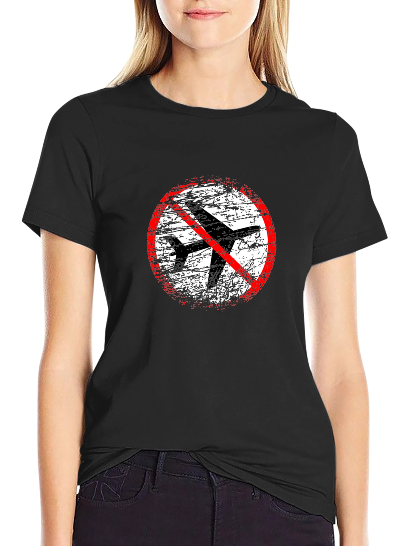 No Fly Zone Graphic T-Shirt