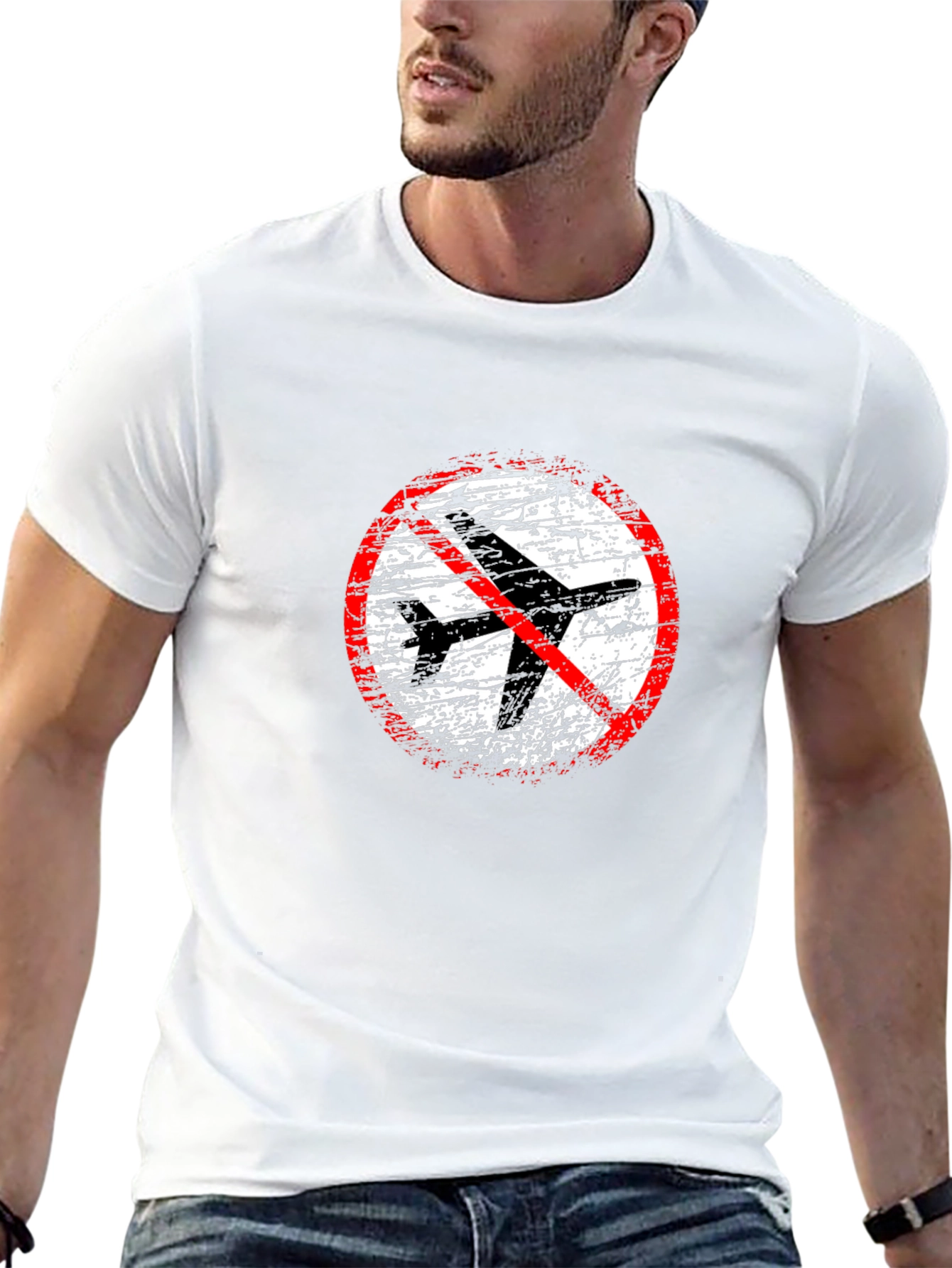 No Fly Zone Graphic T-Shirt