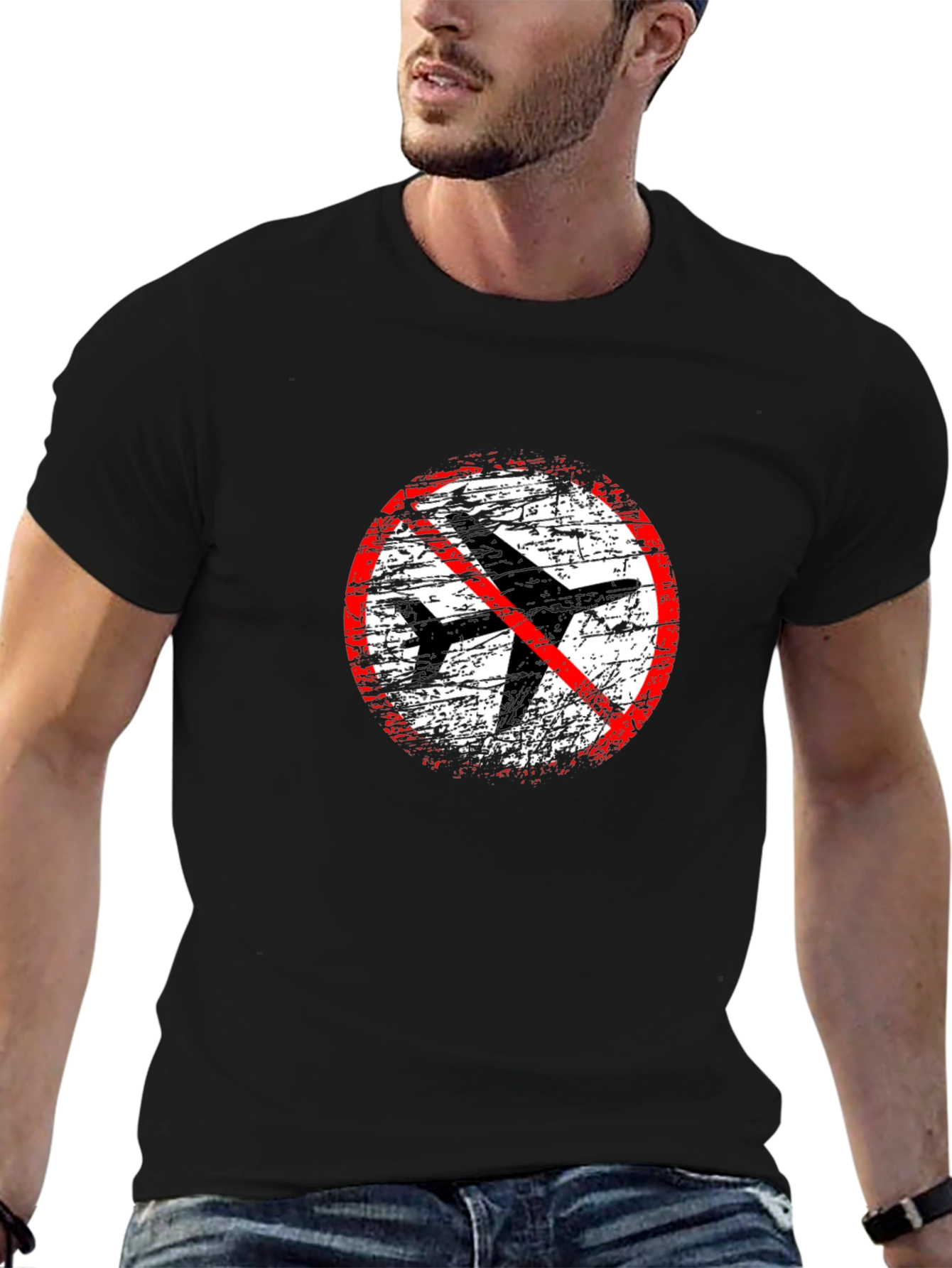 No Fly Zone Graphic T-Shirt
