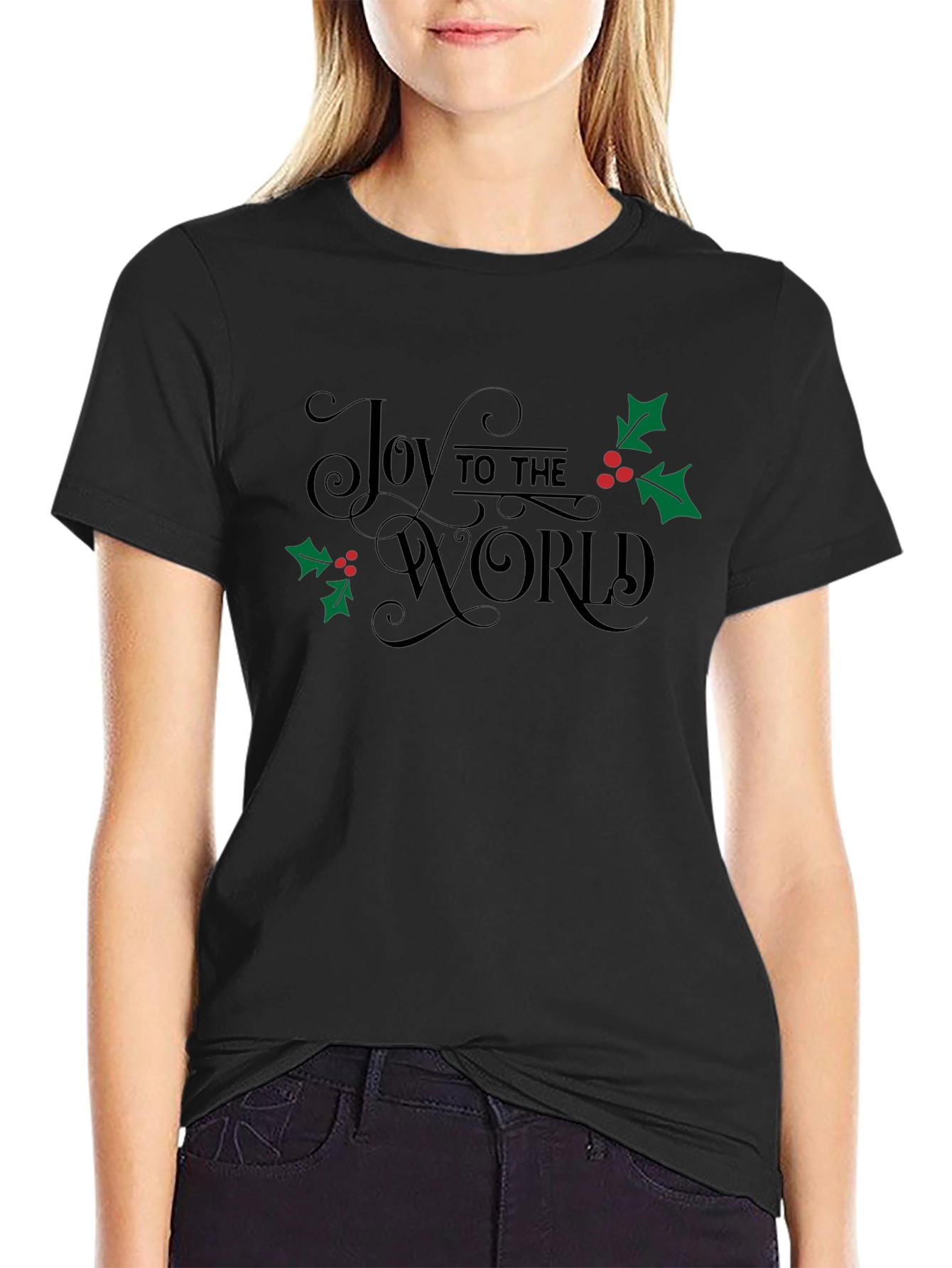 Joy to the World Christmas Graphic Tee