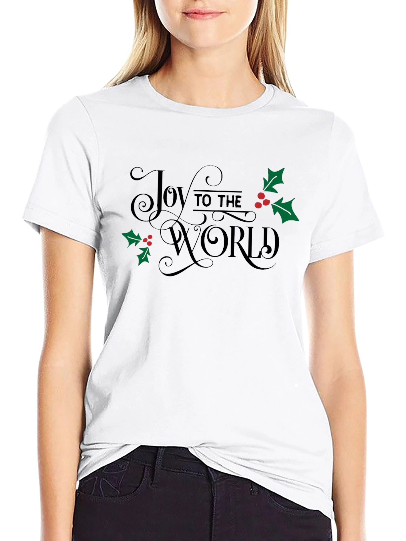 Joy to the World Christmas Graphic Tee