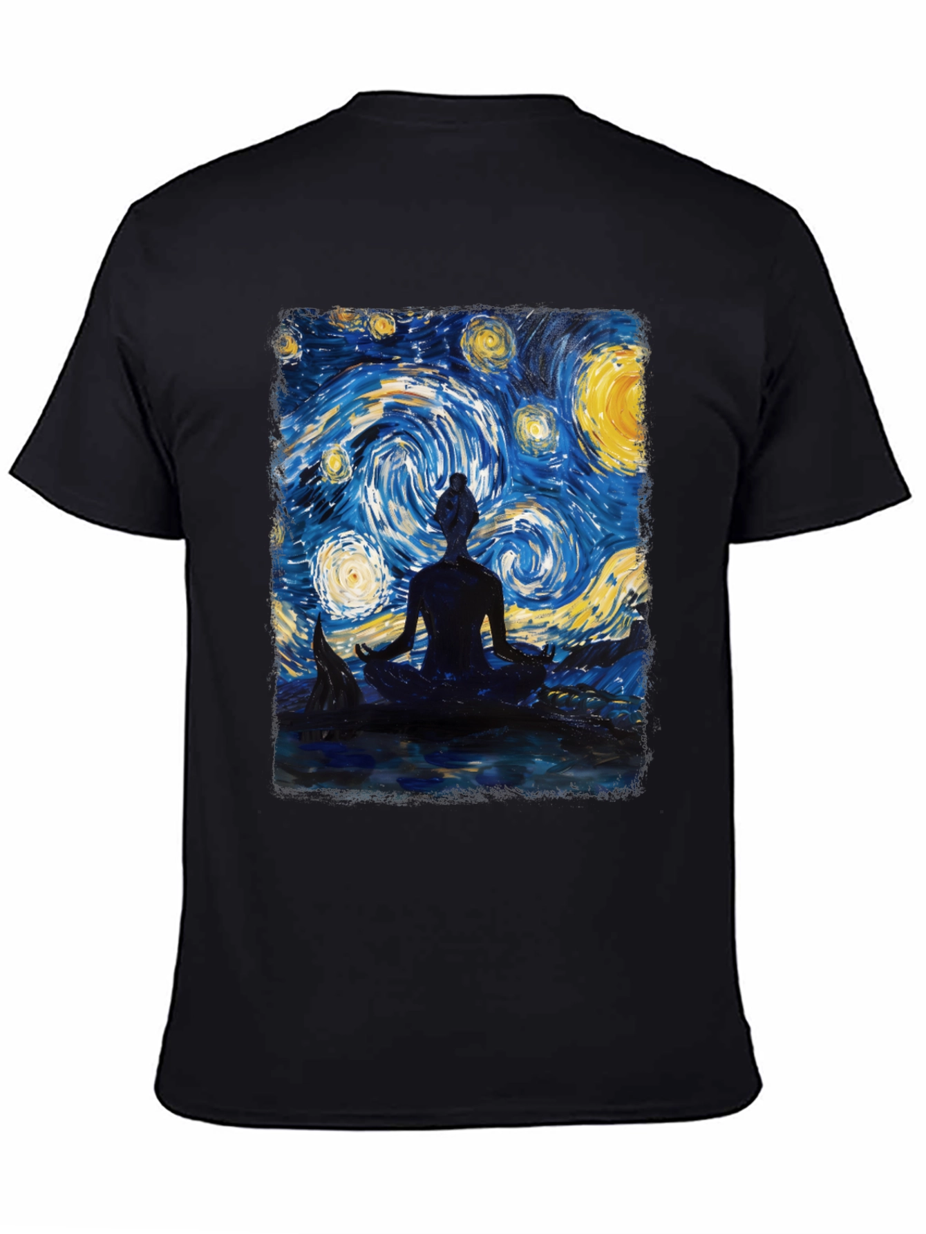 Starry Night Meditation T-Shirt