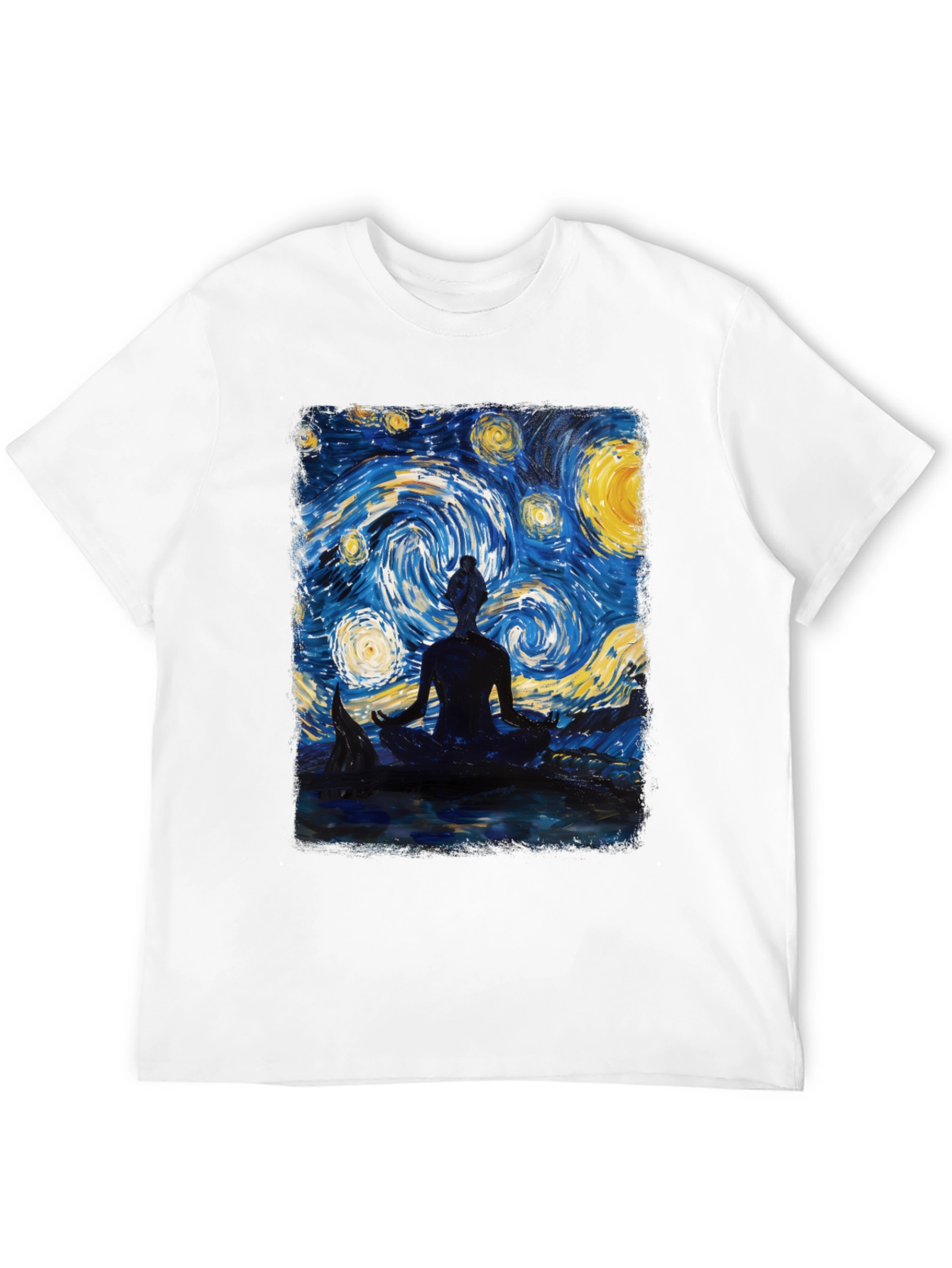 Starry Night Meditation T-Shirt