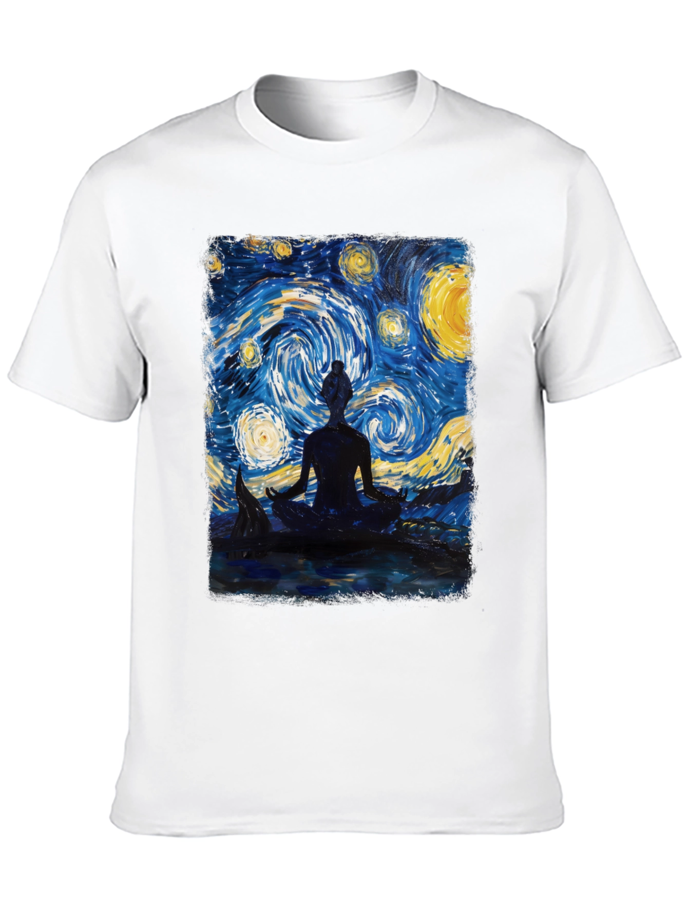 Starry Night Meditation T-Shirt