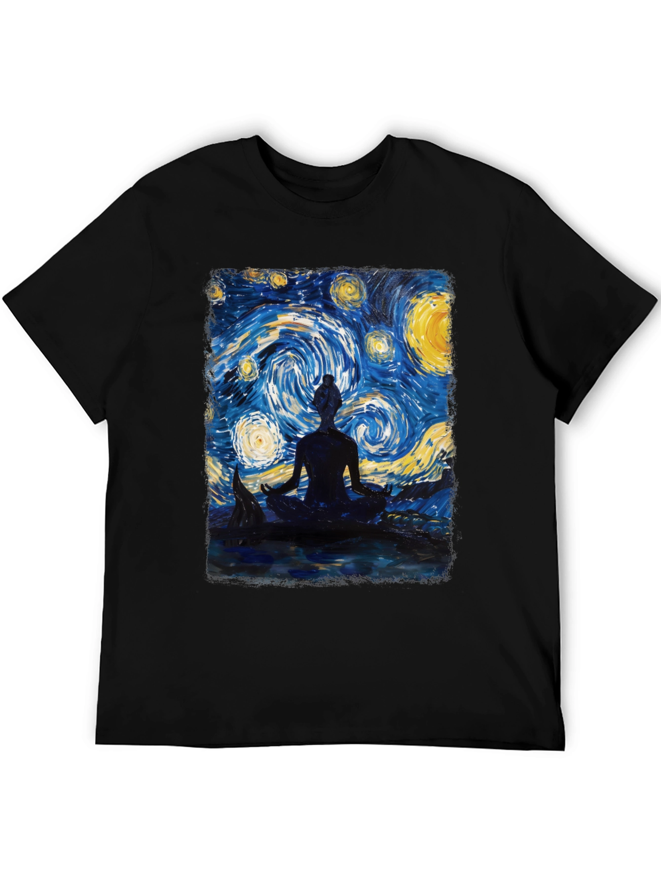 Starry Night Meditation T-Shirt