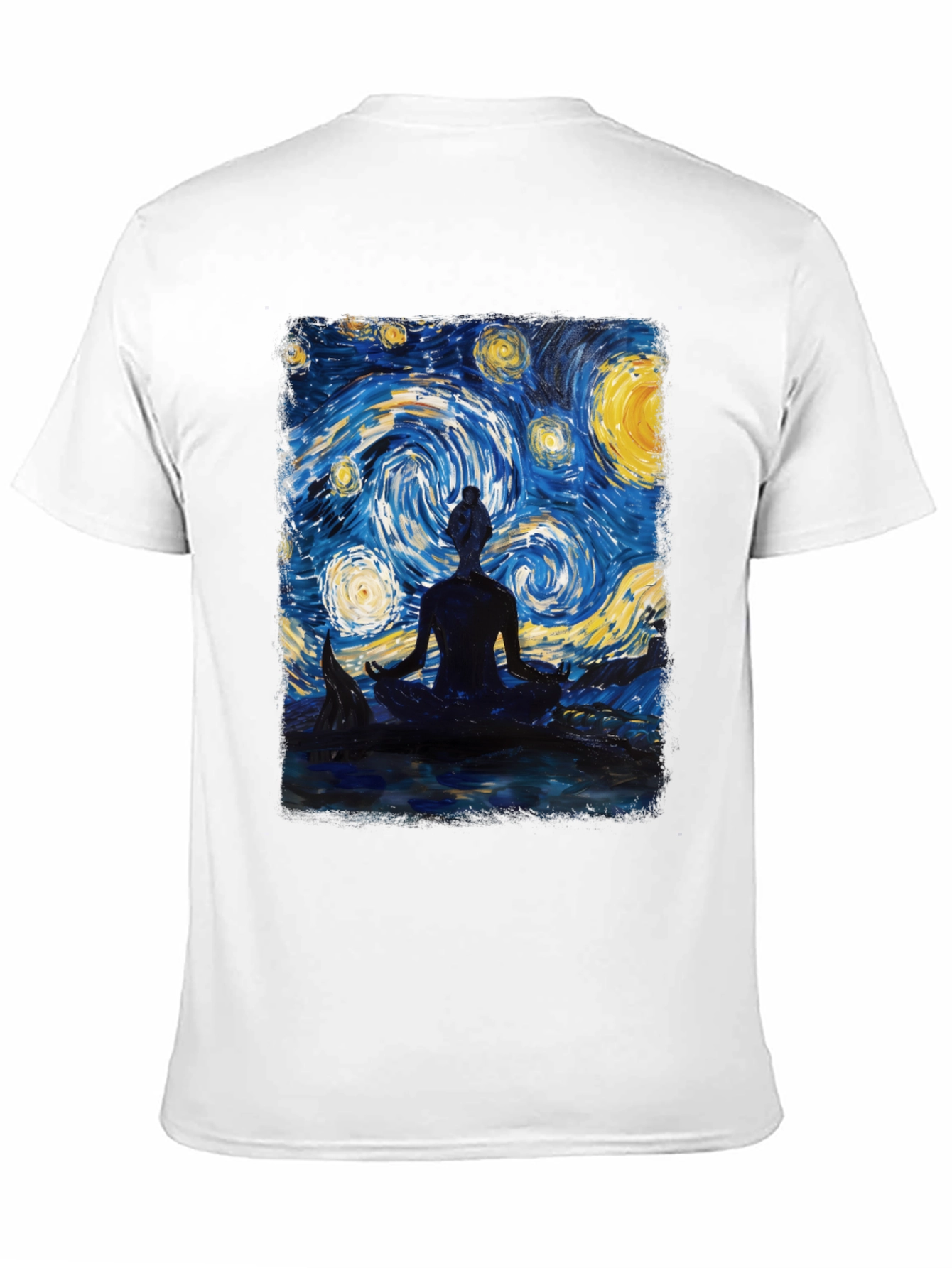Starry Night Meditation T-Shirt