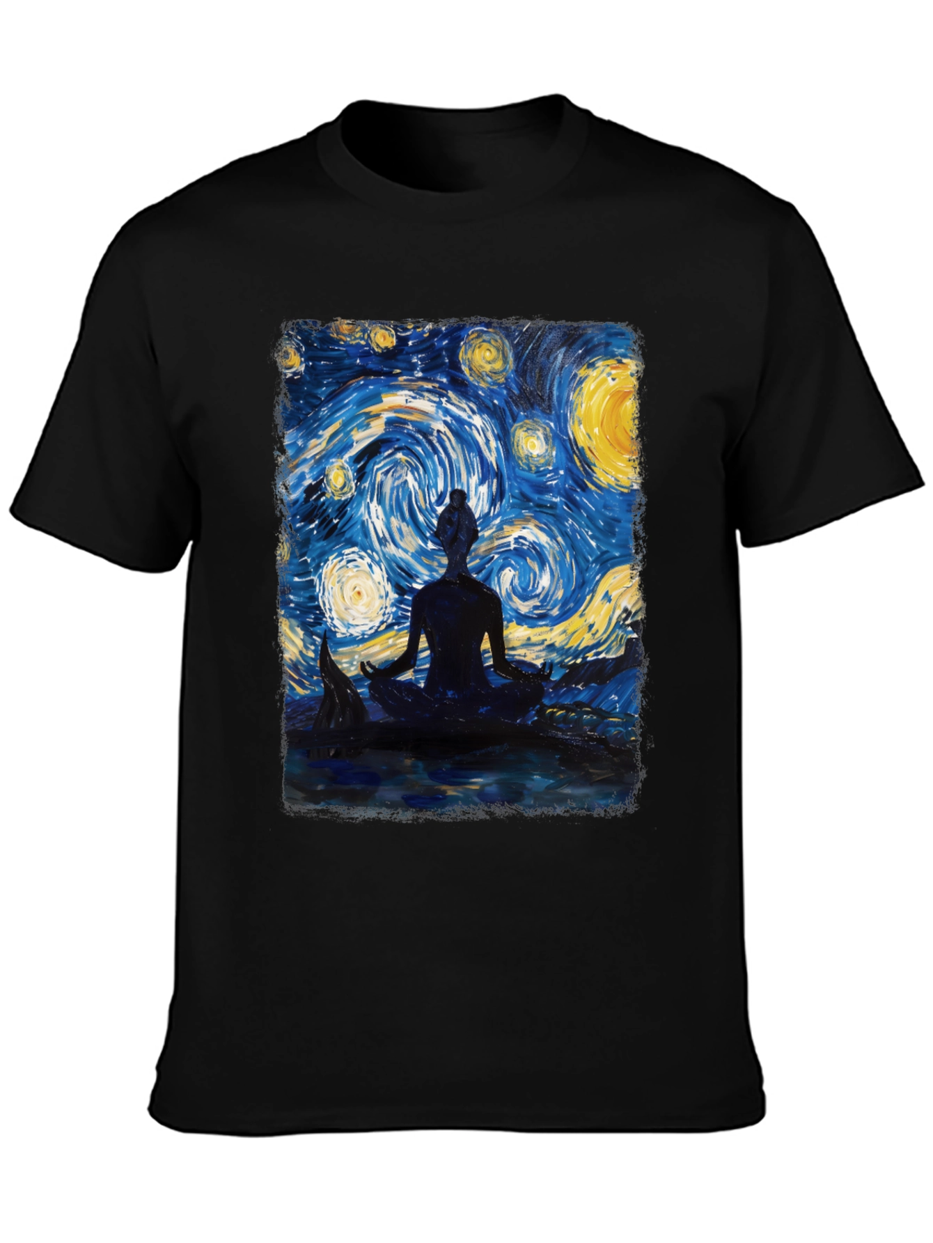 Starry Night Meditation T-Shirt