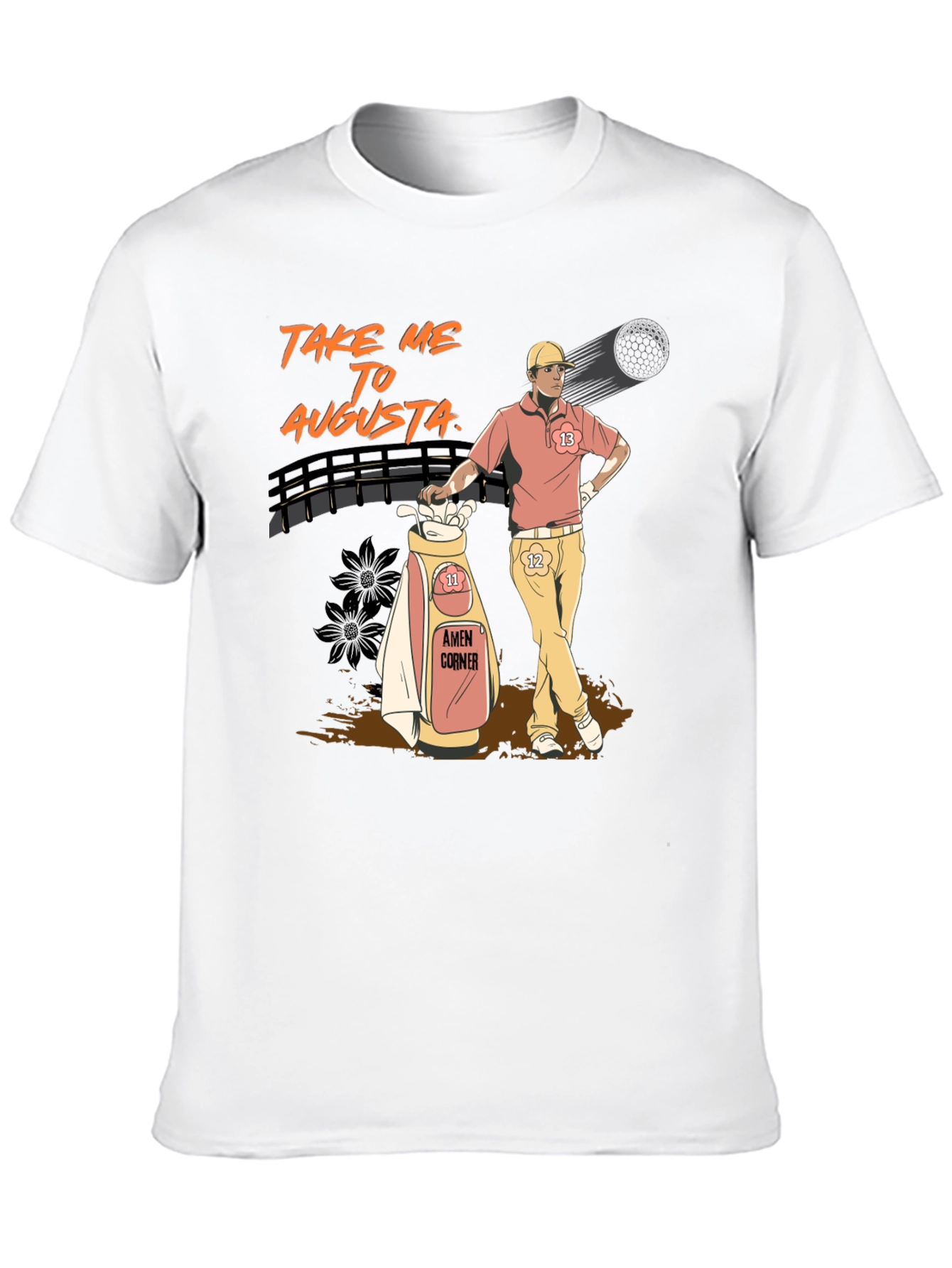 Take Me to Augusta Mens T-Shirt | Golf Tee