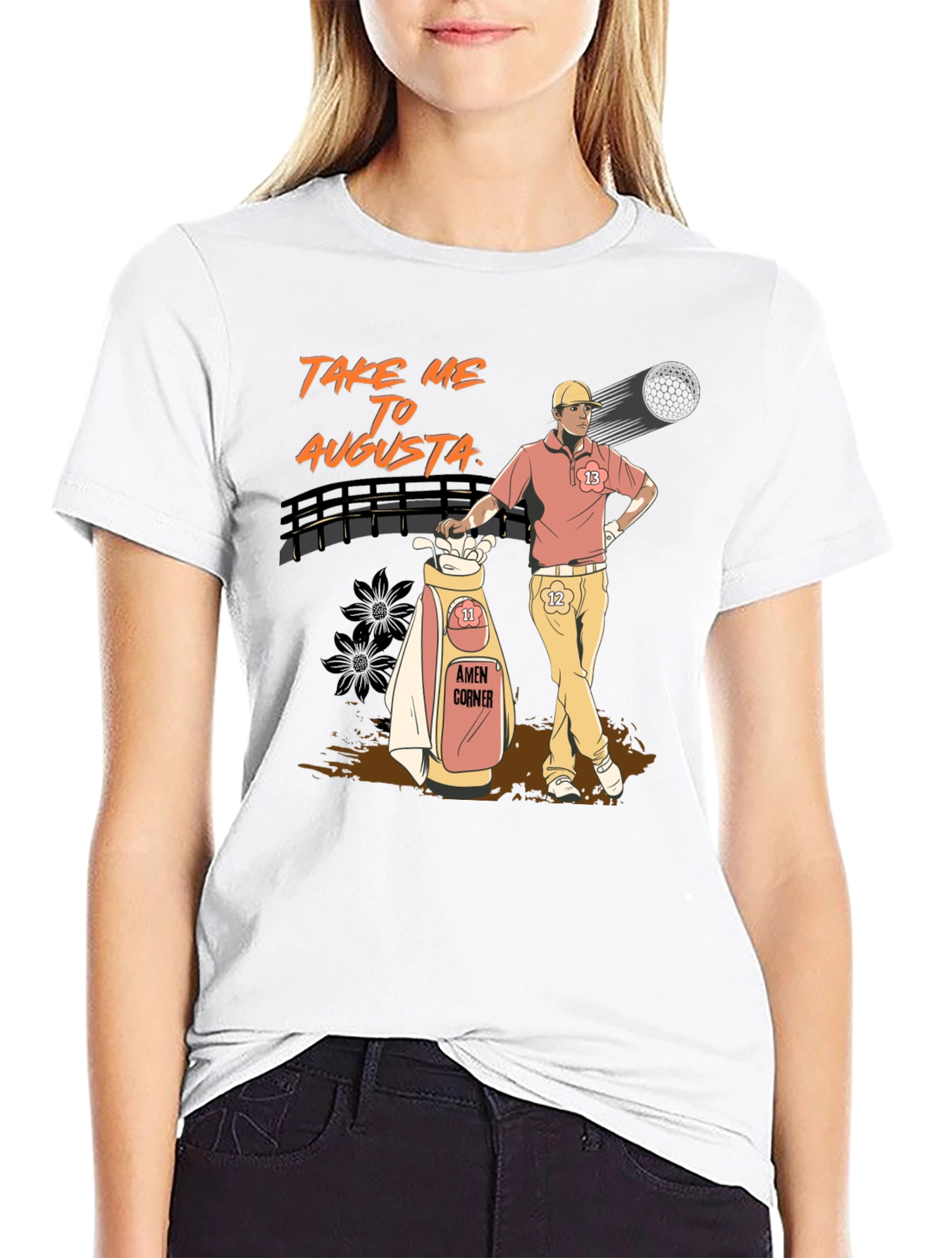 Take Me to Augusta Mens T-Shirt | Golf Tee
