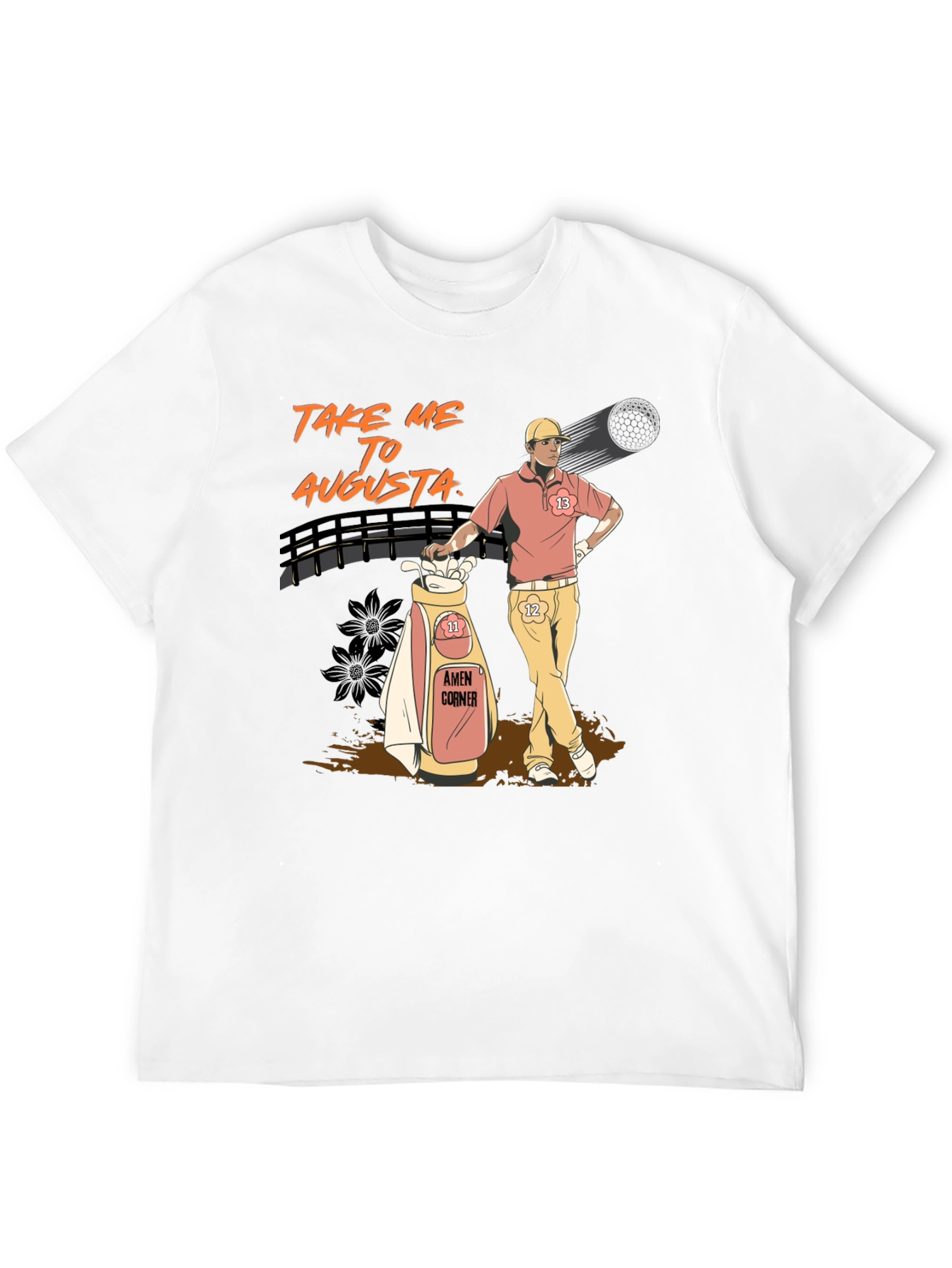 Take Me to Augusta Mens T-Shirt | Golf Tee