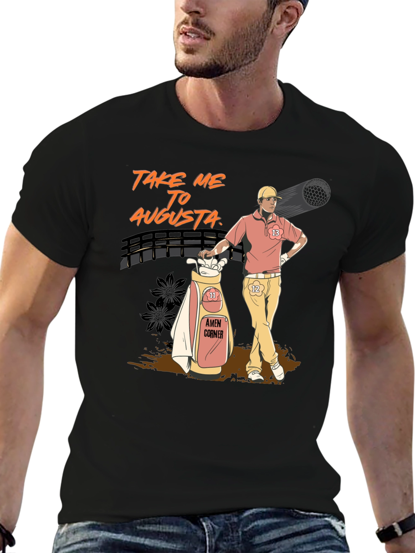 Take Me to Augusta Mens T-Shirt | Golf Tee