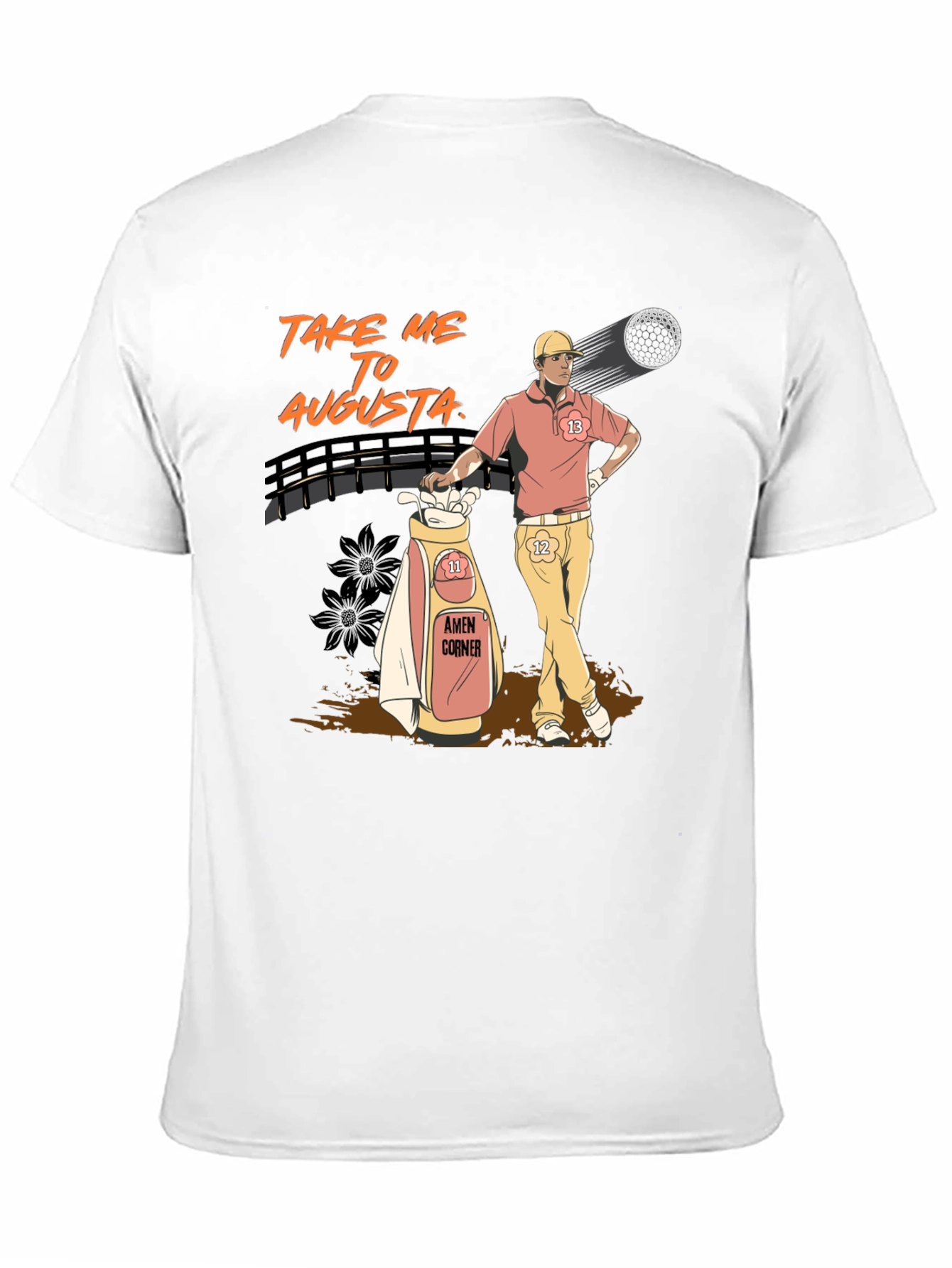 Take Me to Augusta Mens T-Shirt | Golf Tee