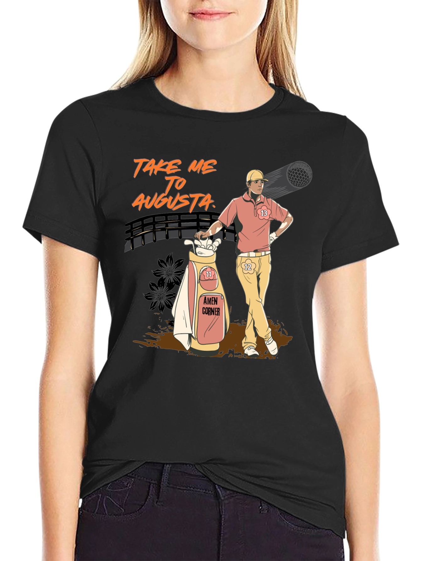 Take Me to Augusta Mens T-Shirt | Golf Tee