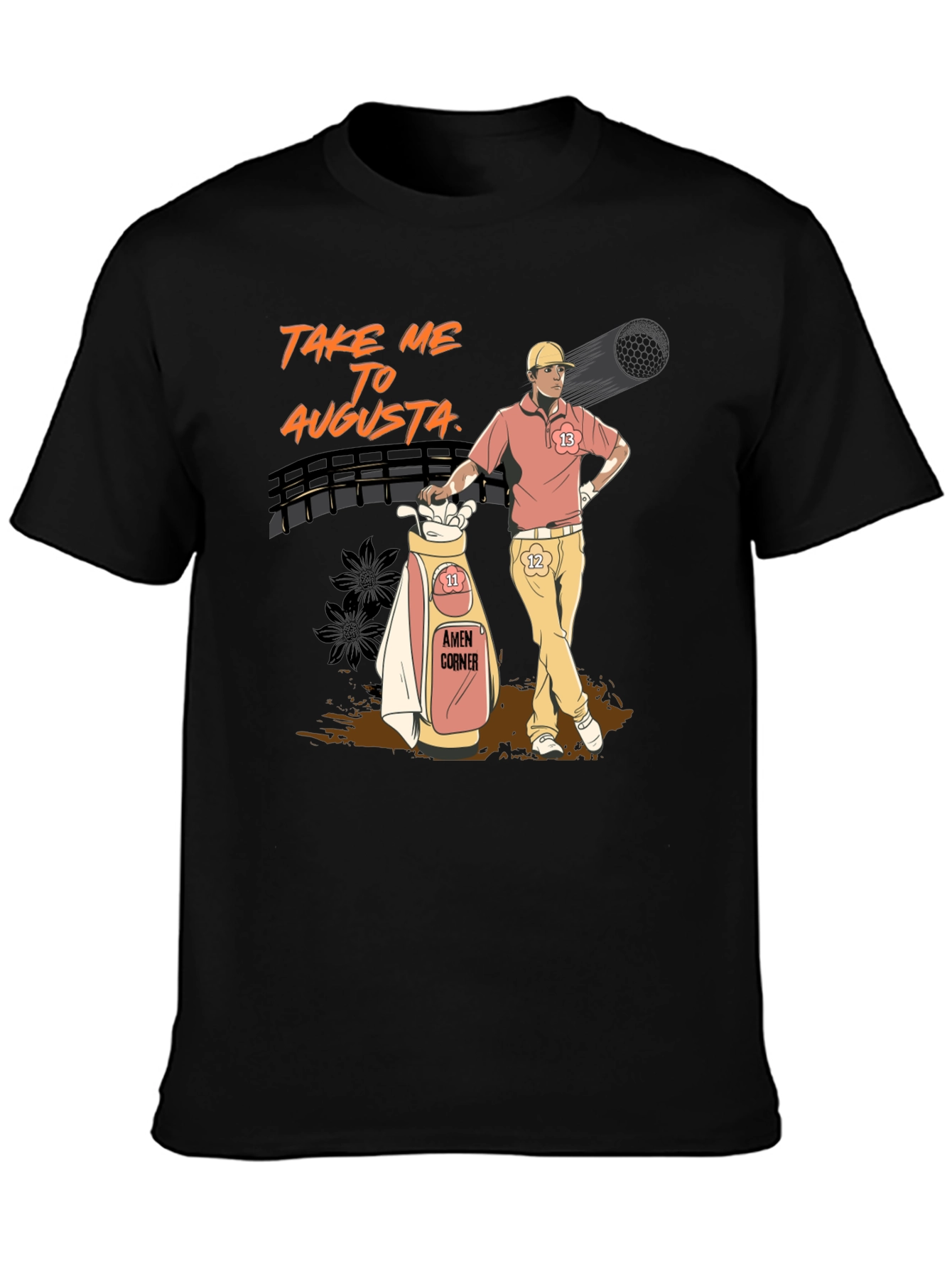 Take Me to Augusta Mens T-Shirt | Golf Tee