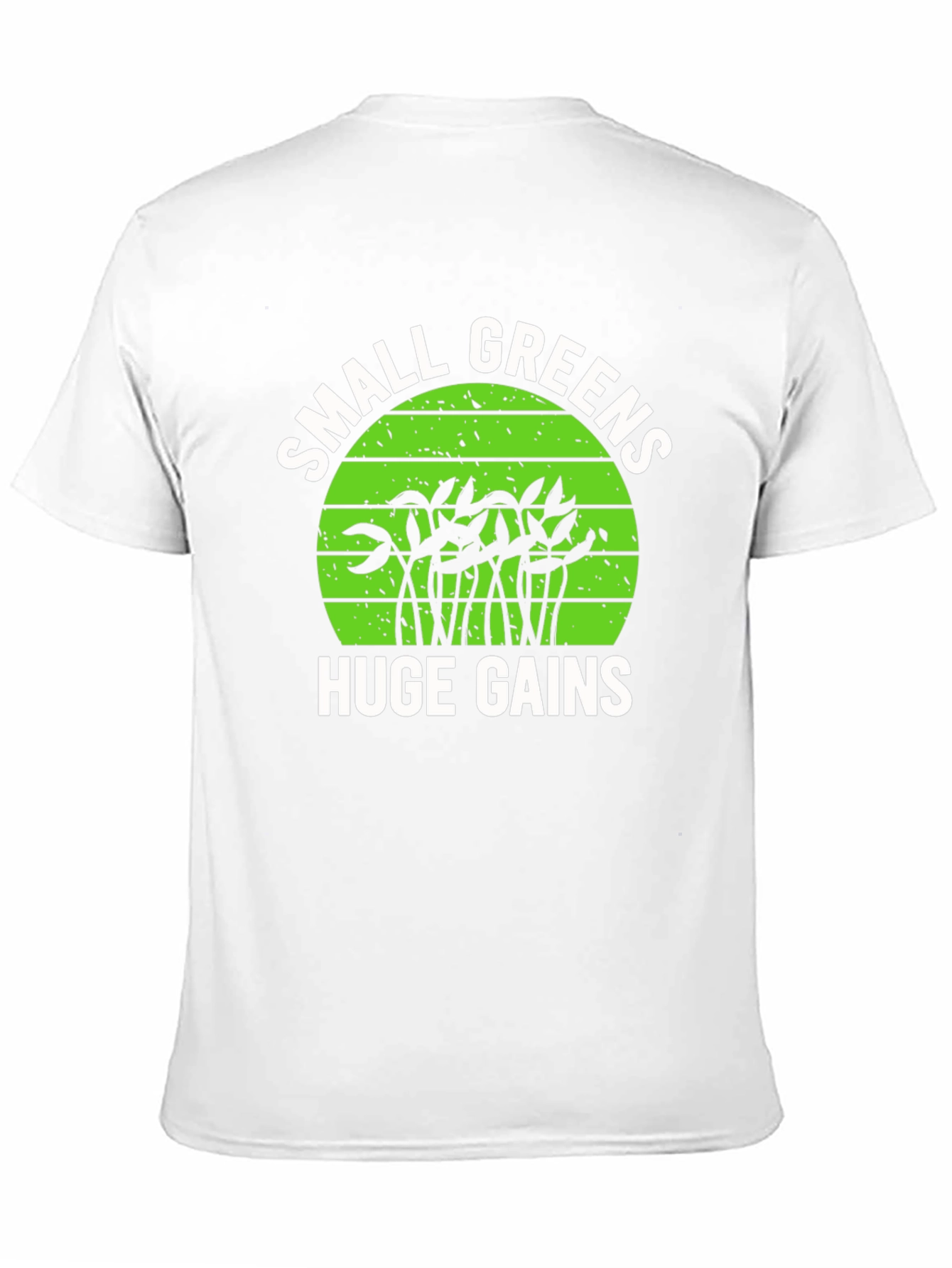 Small Greens Huge Gains Graphic T-Shirt