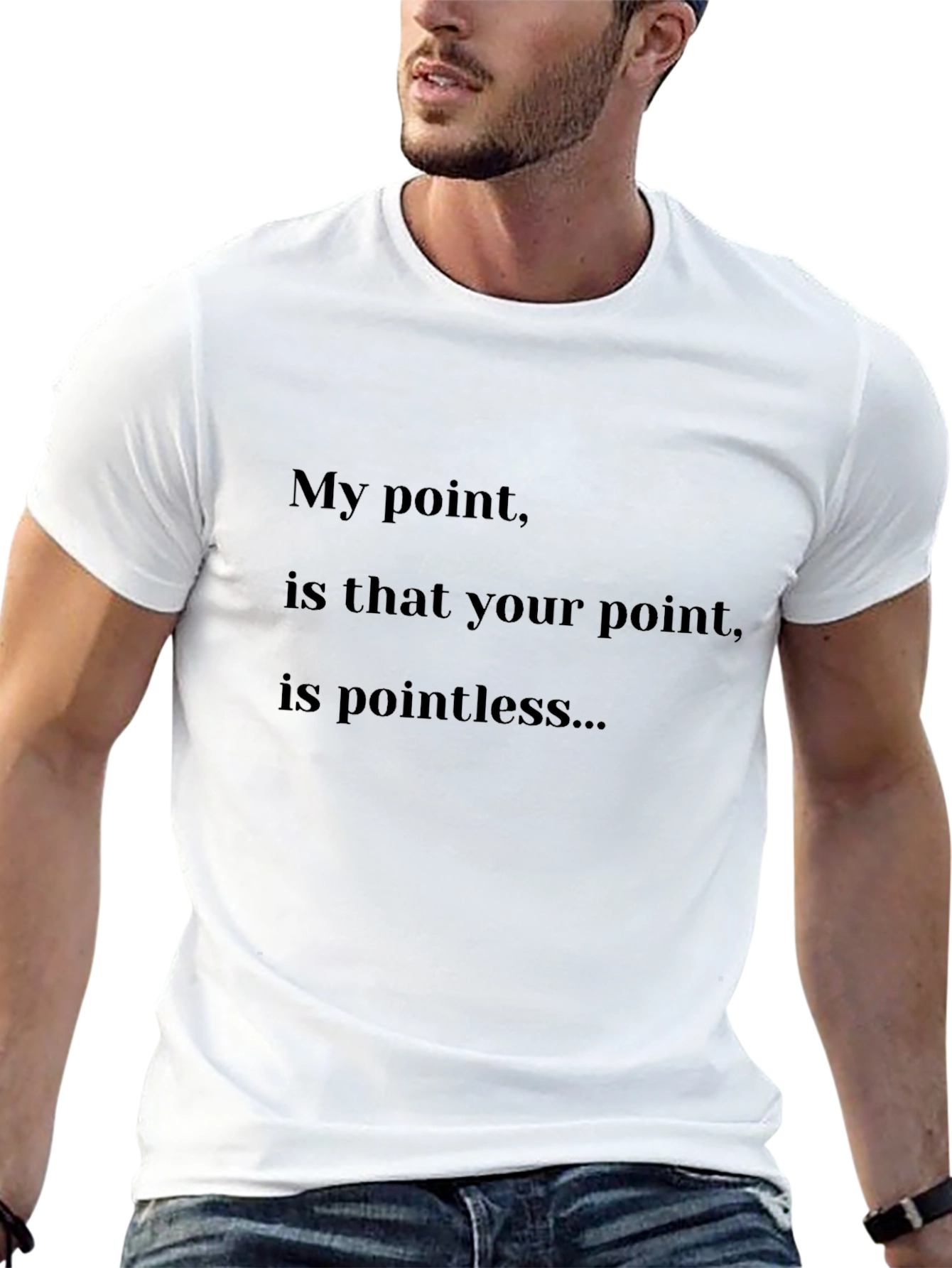 Pointless Humor T-Shirt - Unisex Sarcastic Tee