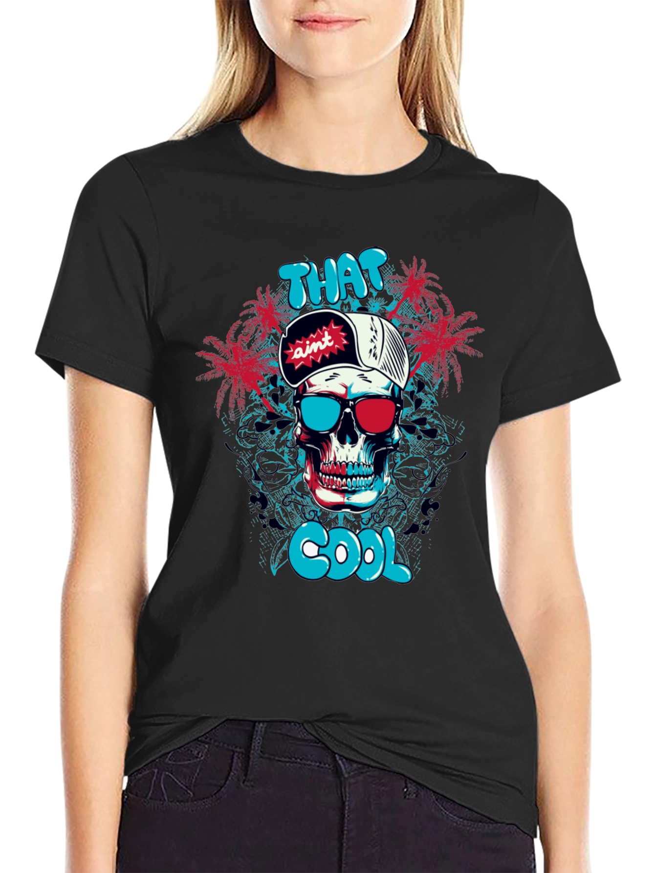That Aint Cool Skull Graphic Tee