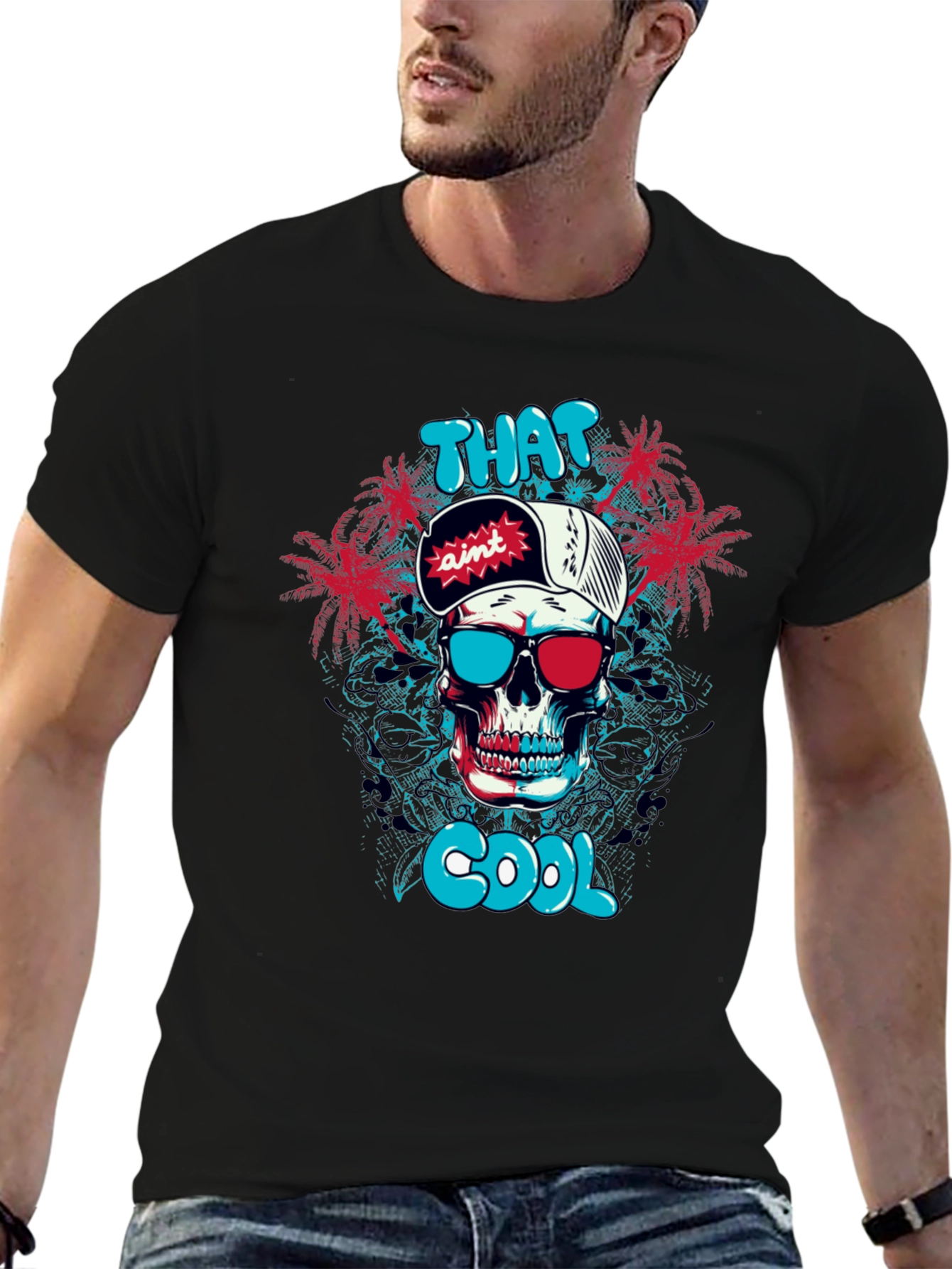 That Aint Cool Skull Graphic Tee