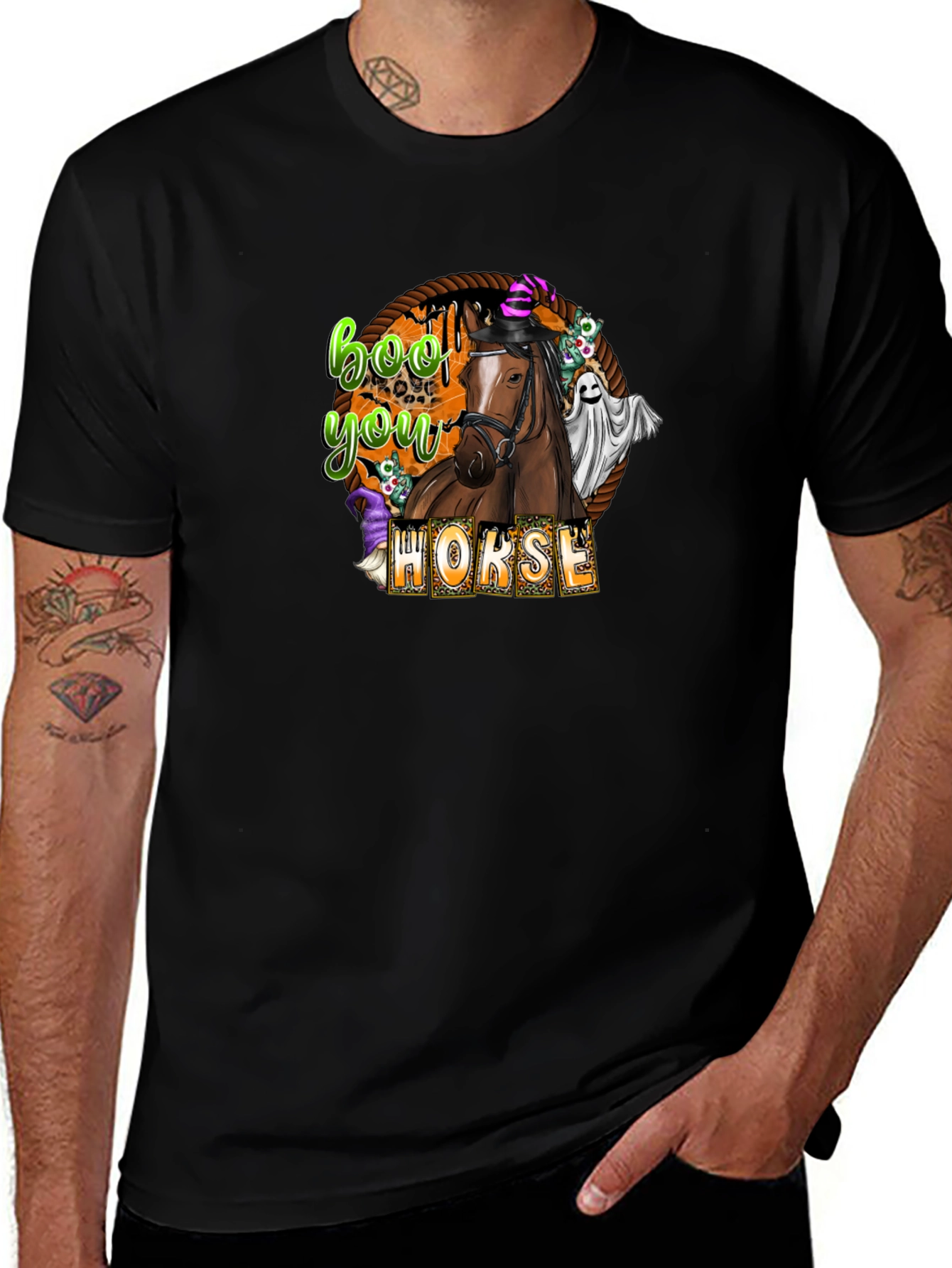 Boo You Horse Halloween T-Shirt