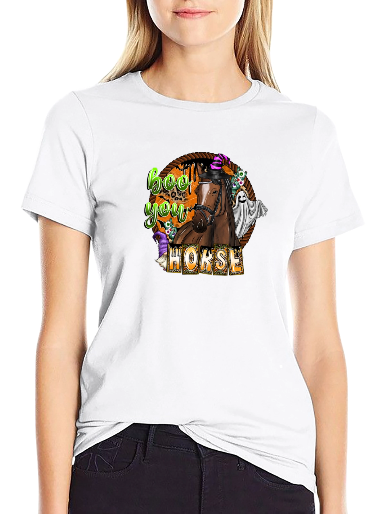 Boo You Horse Halloween T-Shirt