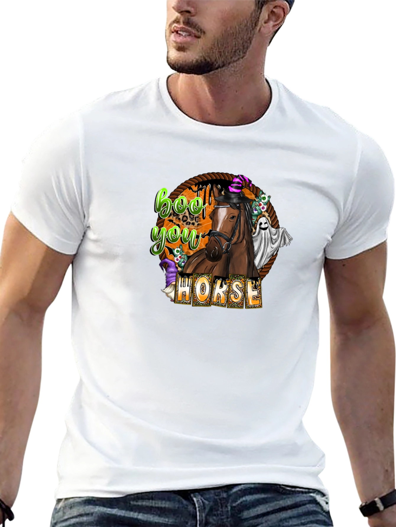Boo You Horse Halloween T-Shirt