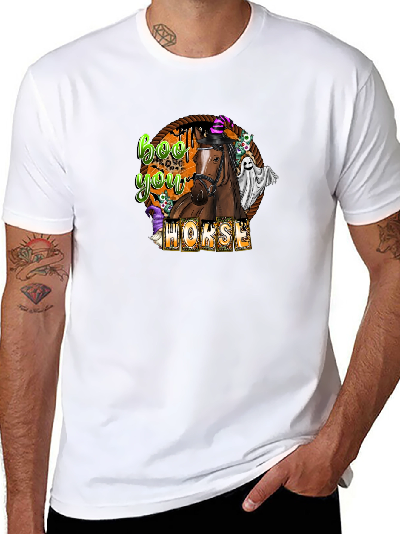 Boo You Horse Halloween T-Shirt