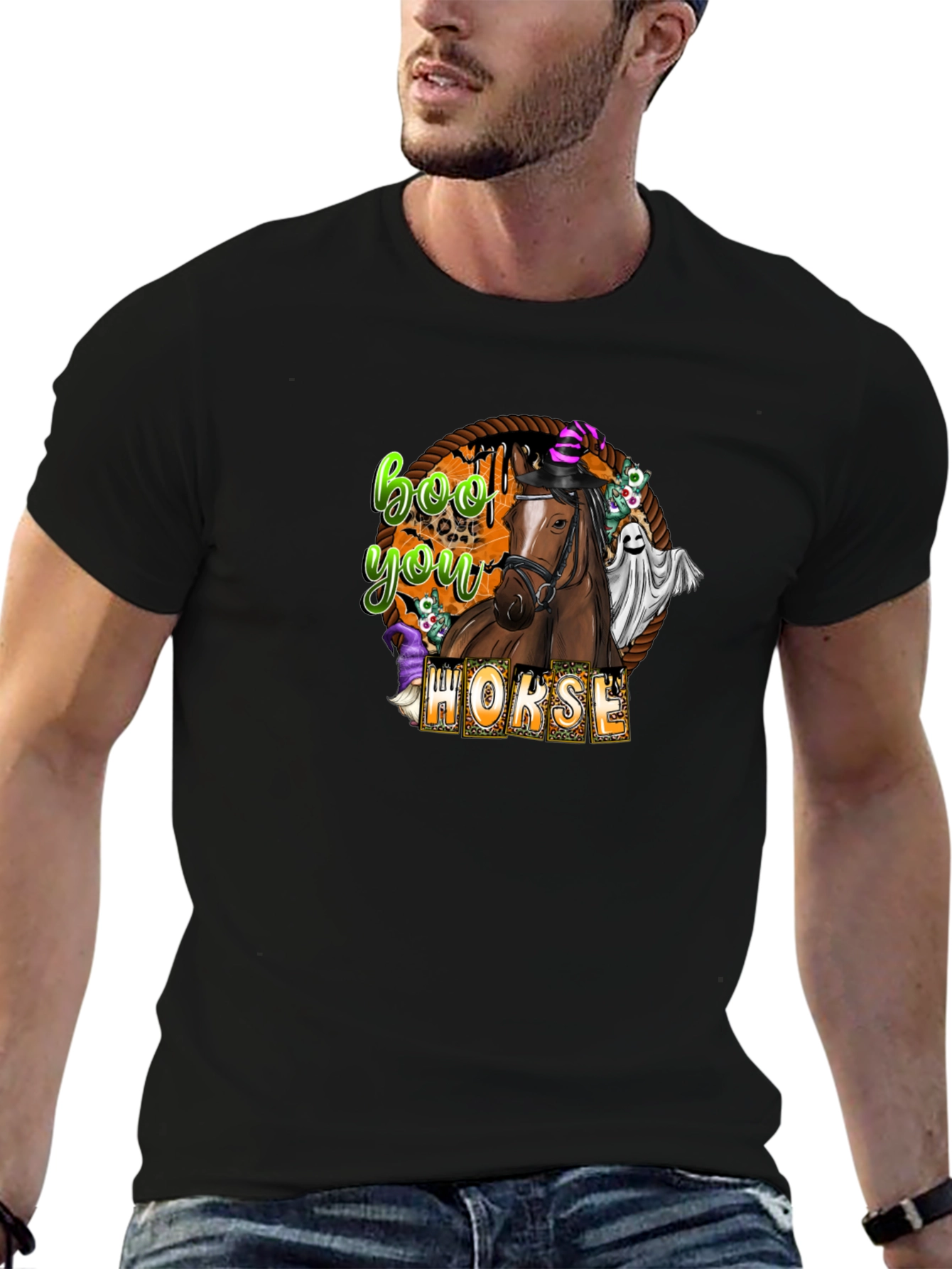 Boo You Horse Halloween T-Shirt
