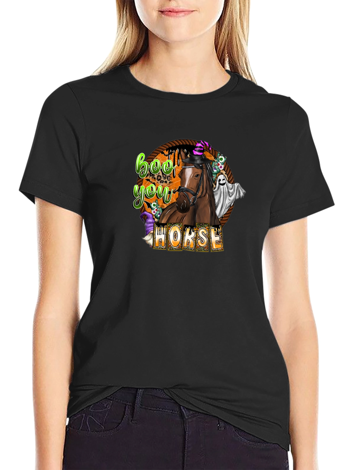 Boo You Horse Halloween T-Shirt