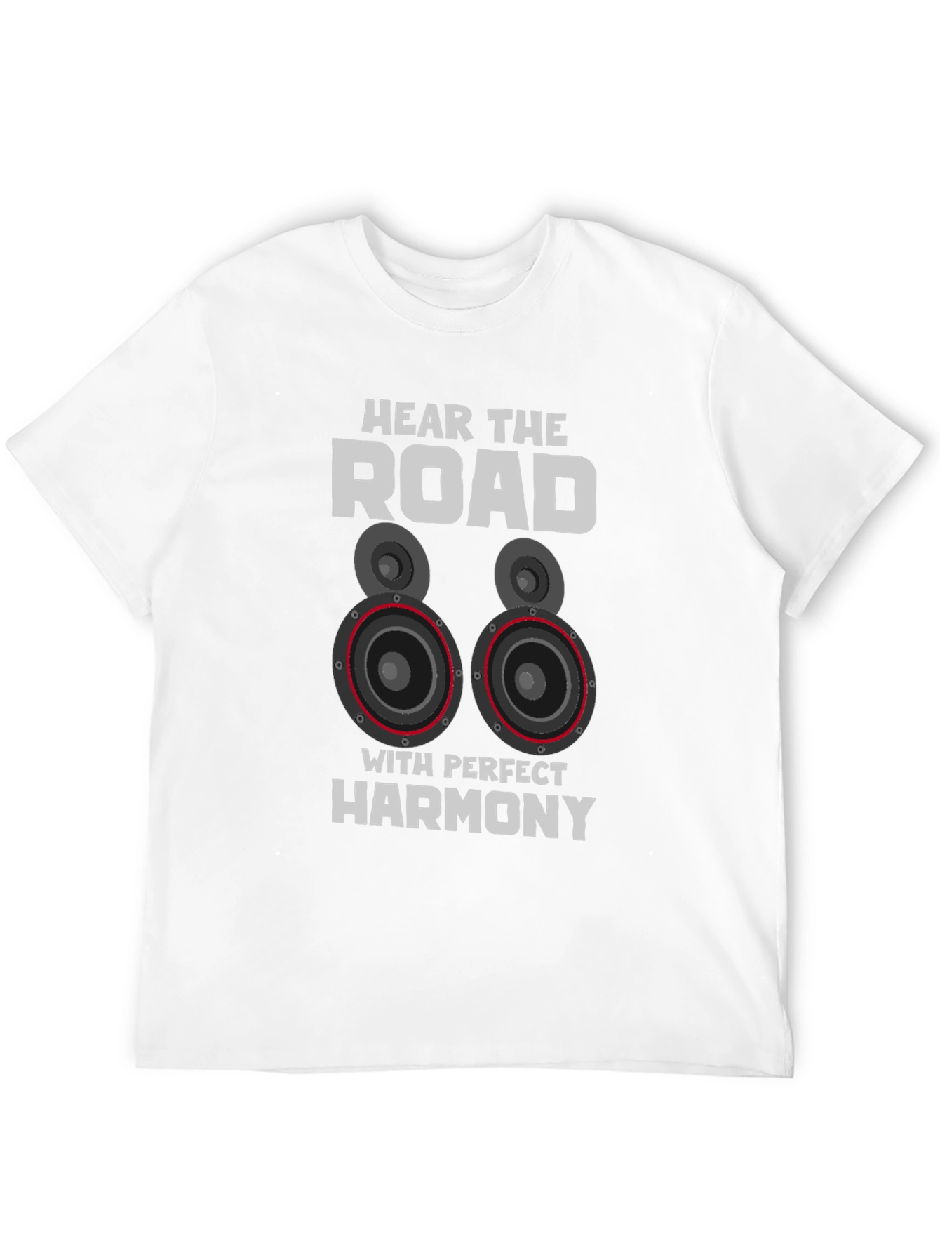 Hear The Road Mens Black T-Shirt