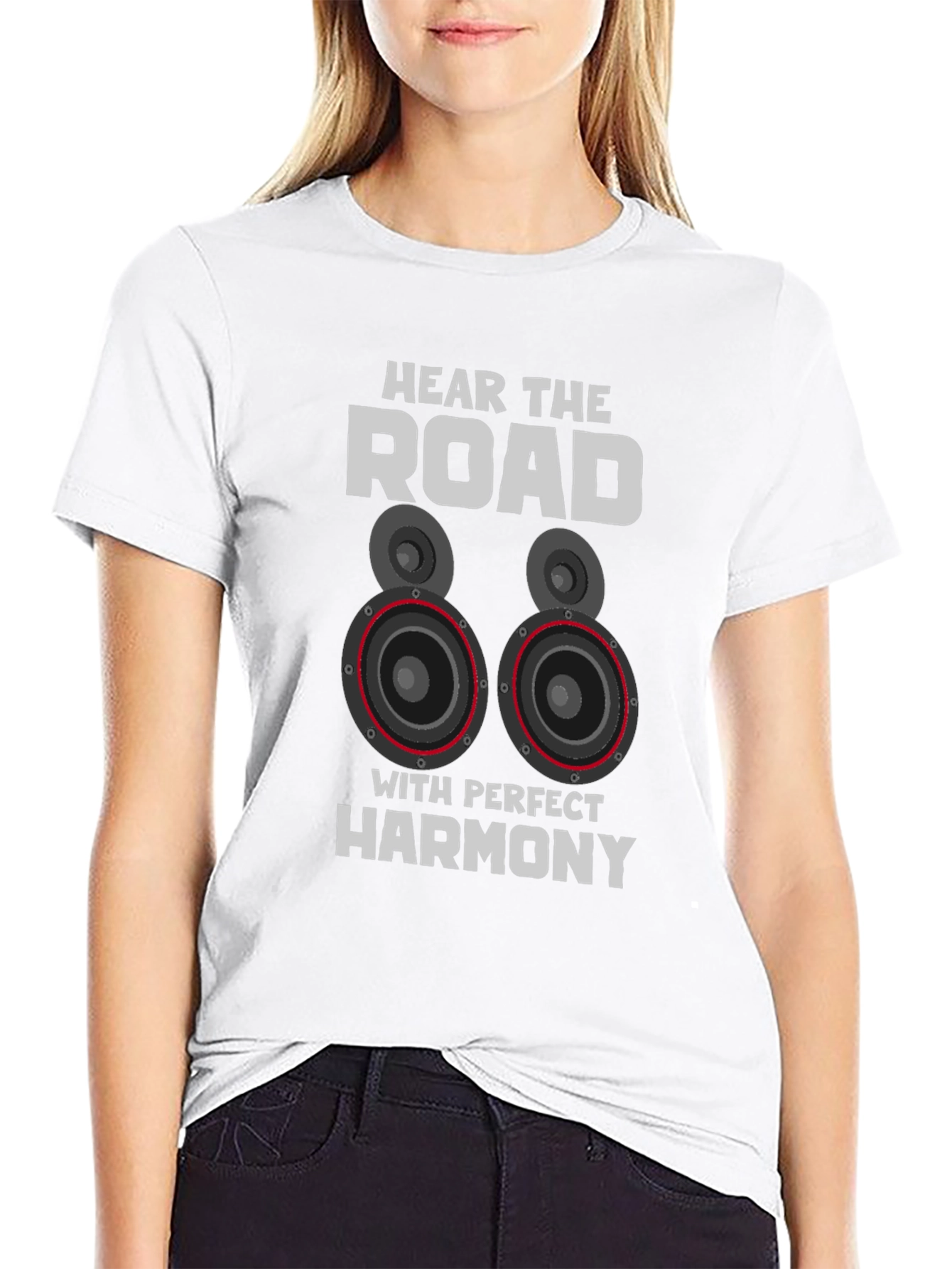Hear The Road Mens Black T-Shirt