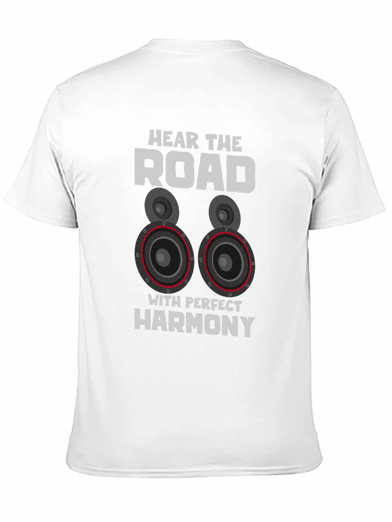 Hear The Road Mens Black T-Shirt