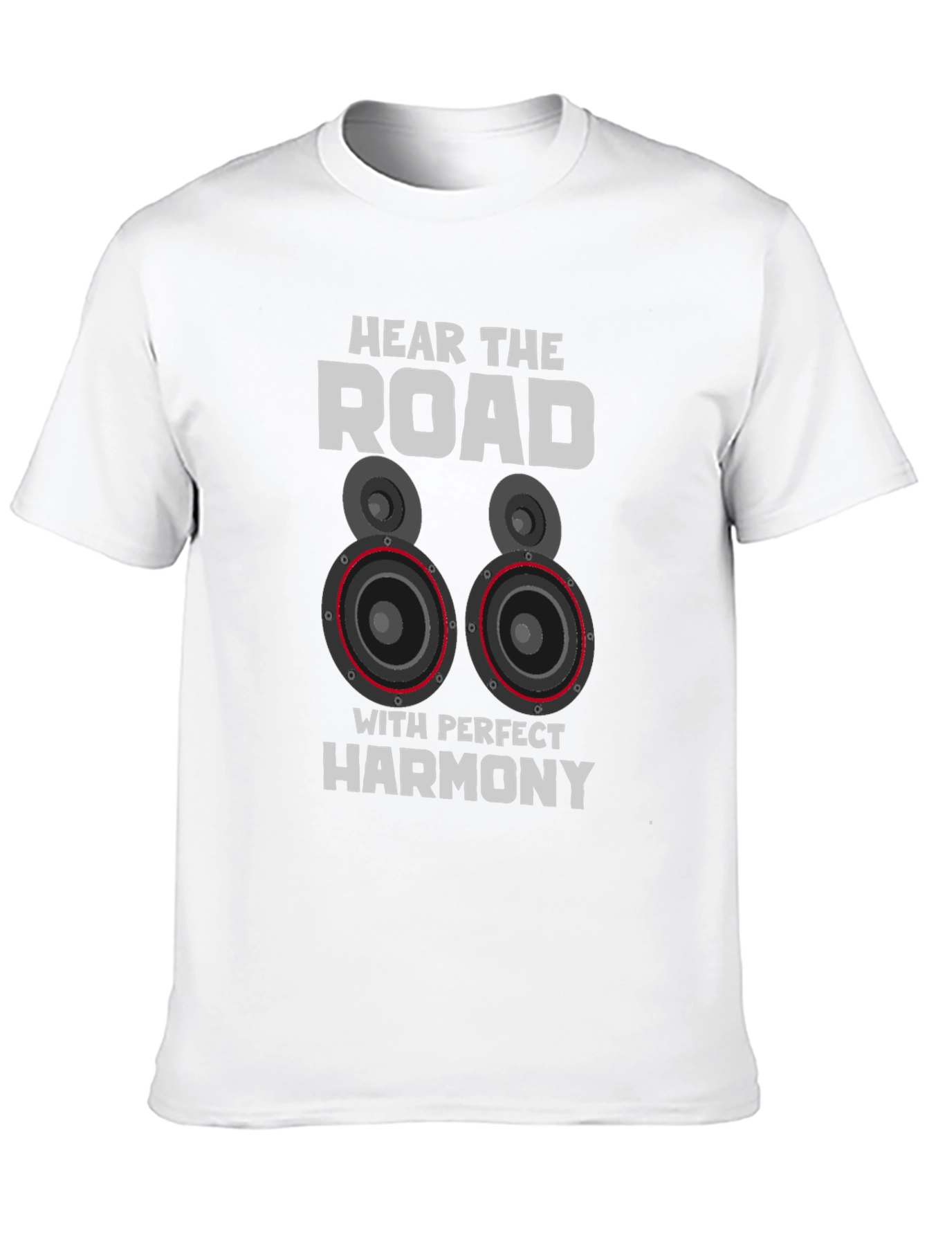 Hear The Road Mens Black T-Shirt