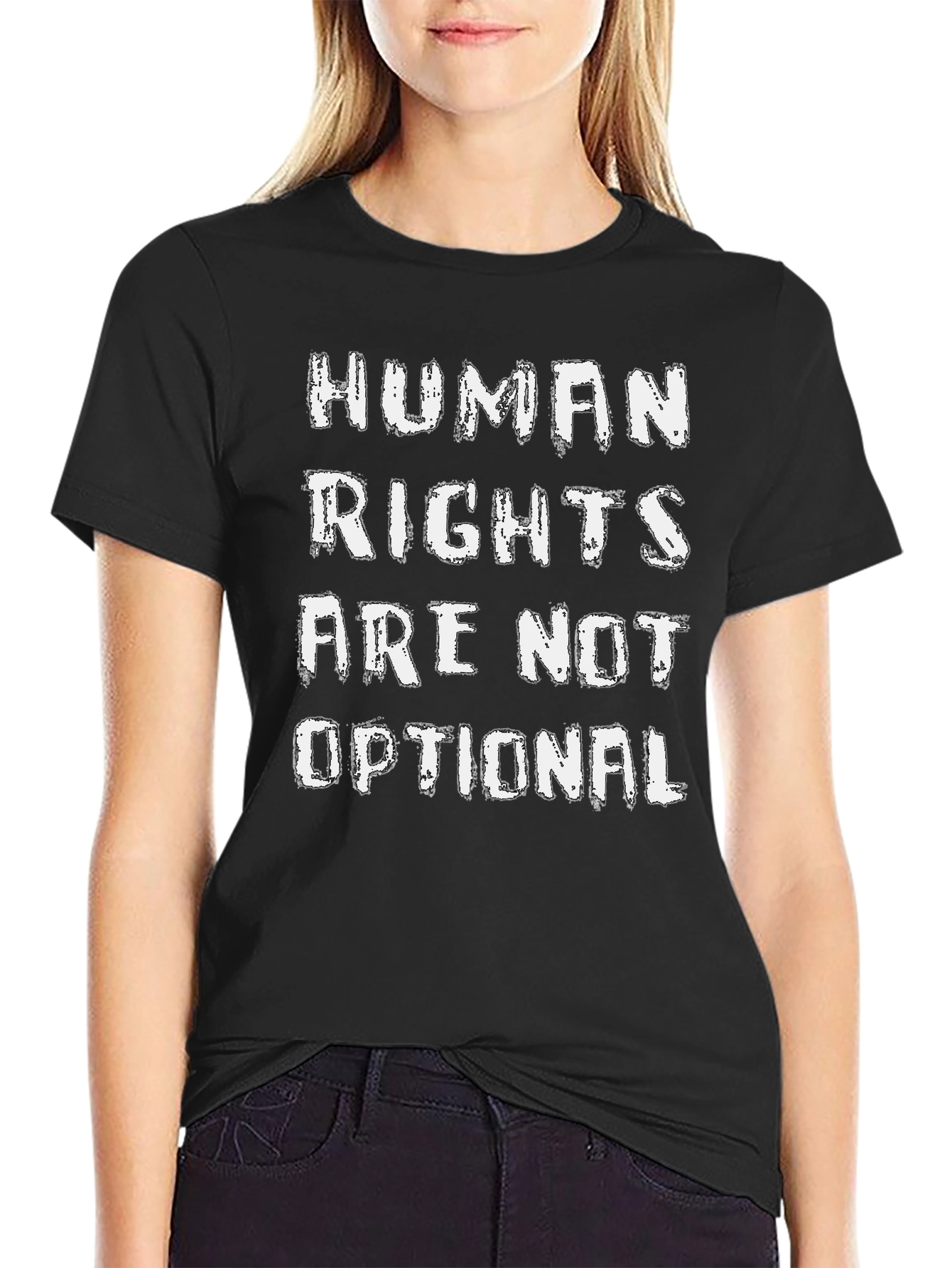 Human Rights Are Not Optional Graphic Tee