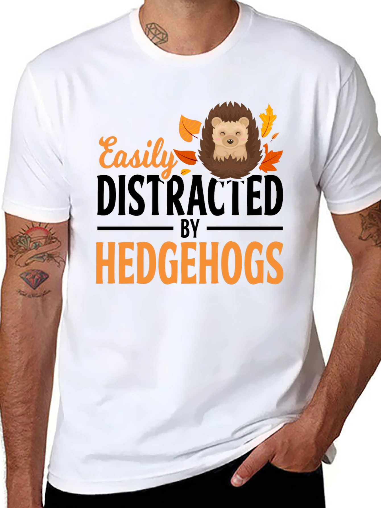 Easily Distracted by Hedgehogs T-Shirt