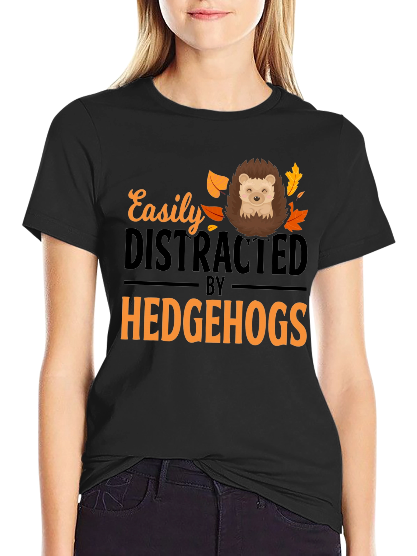 Easily Distracted by Hedgehogs T-Shirt