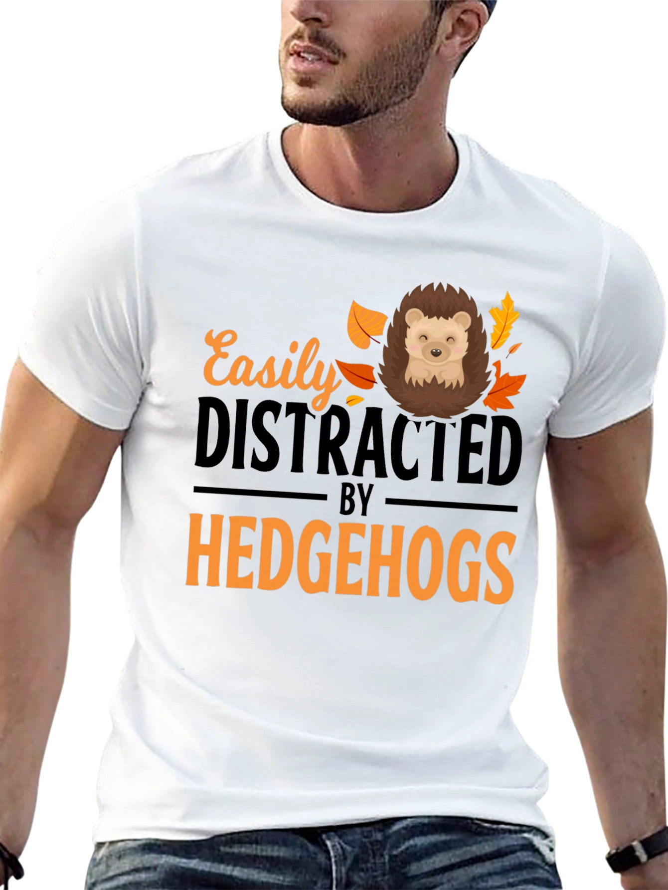 Easily Distracted by Hedgehogs T-Shirt