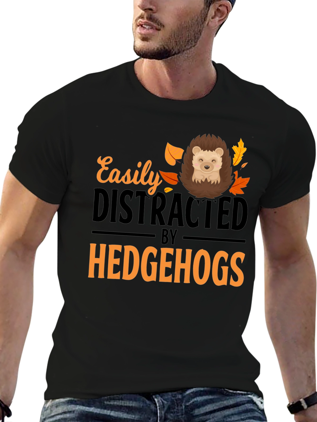 Easily Distracted by Hedgehogs T-Shirt